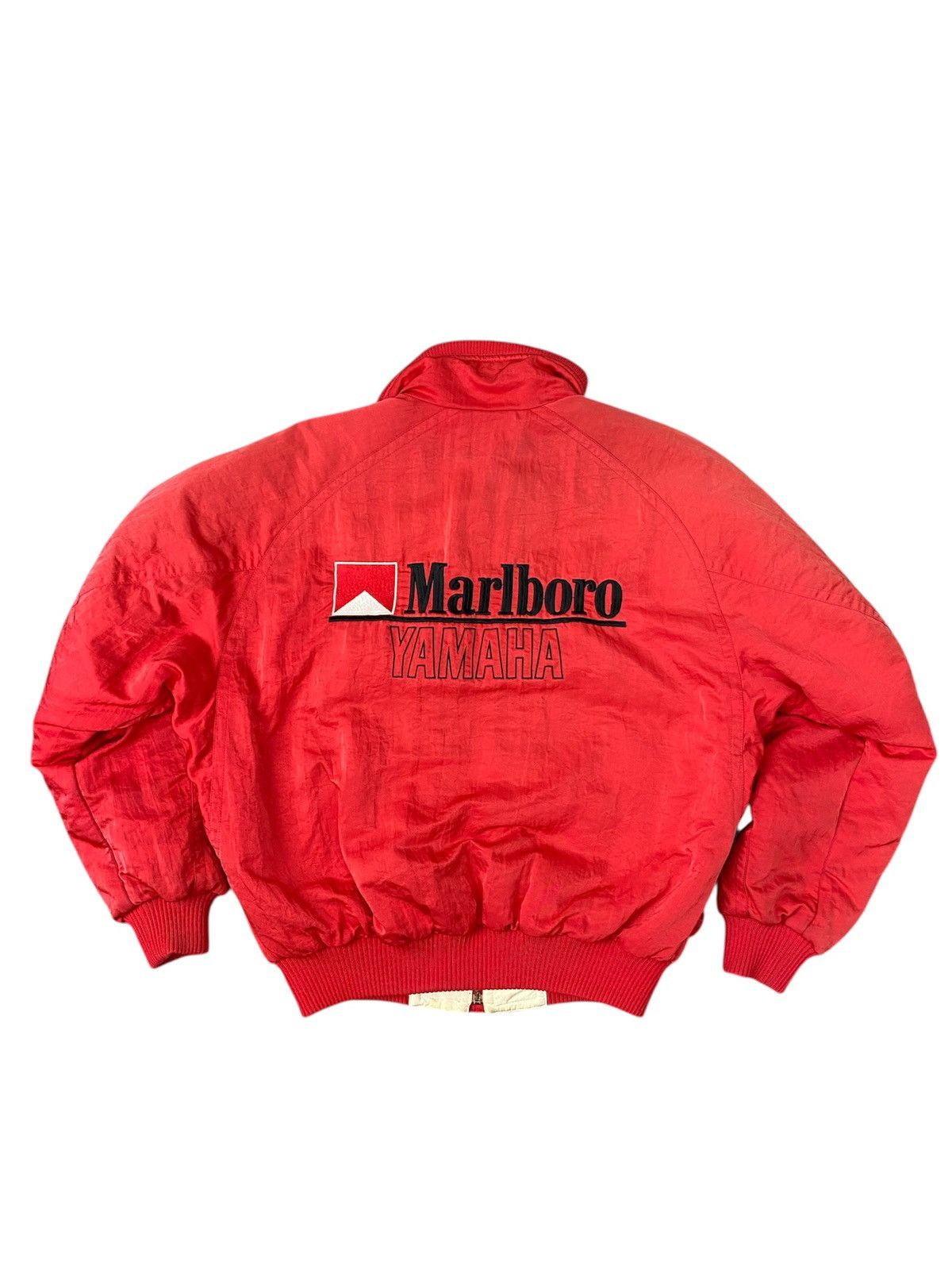 Marlboro × Yamaha Rare Vtg 90s Marlboro Yamaha Riversible Racing
