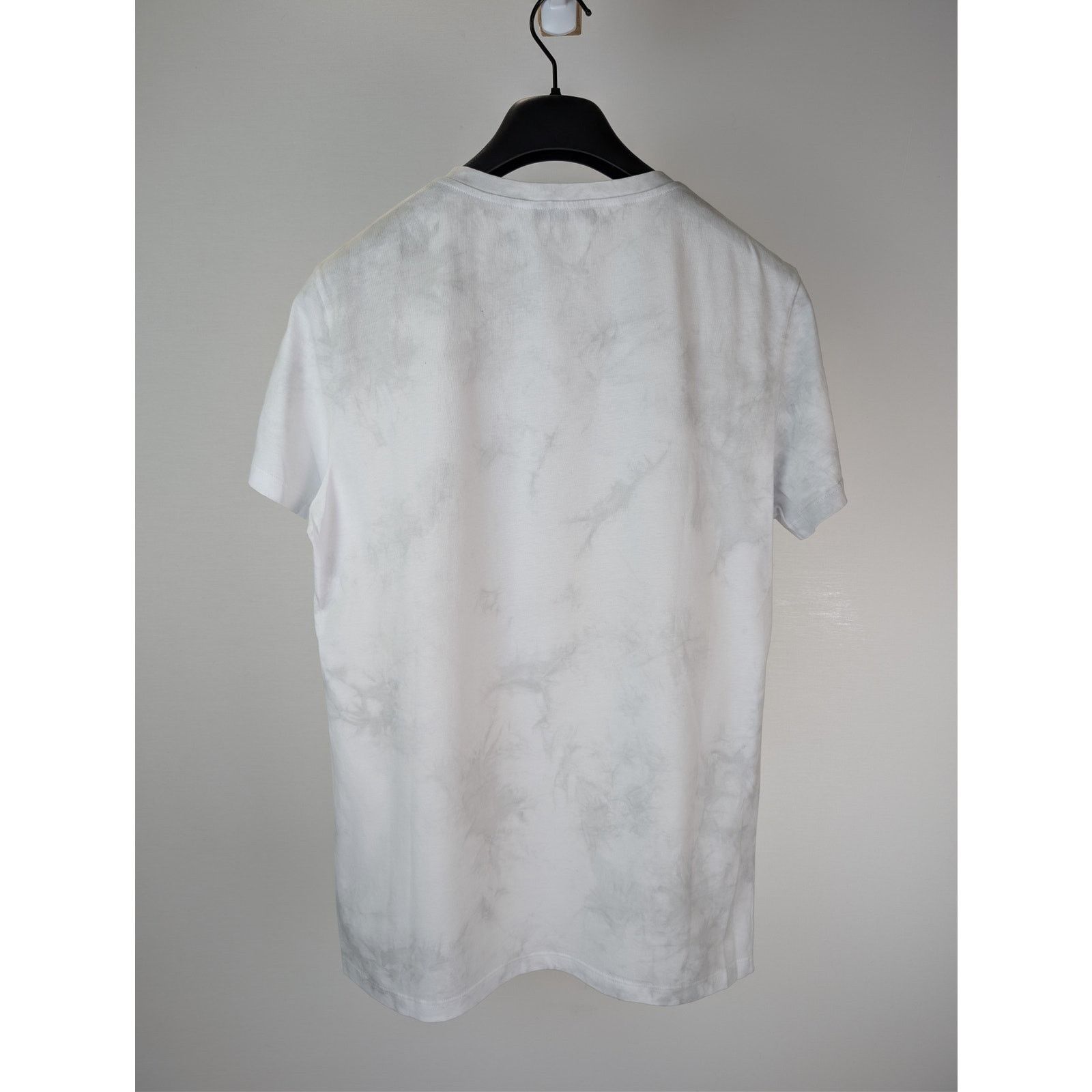 Balmain o1rshd1 Logo Airplane Short Sleeve T-Shirt White/Multicolor Size US M / EU 48-50 / 2 - 9 Thumbnail