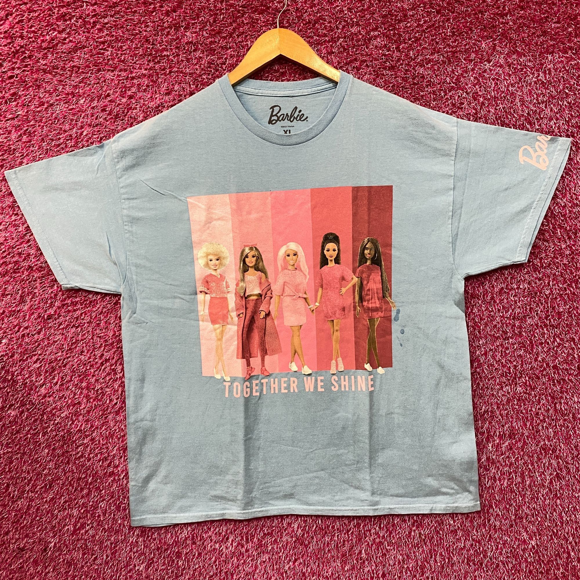 Other Barbie Together We Shine Blue T-Shirt XL Size XL / US 12-14 / IT 48-50 - 3 Thumbnail
