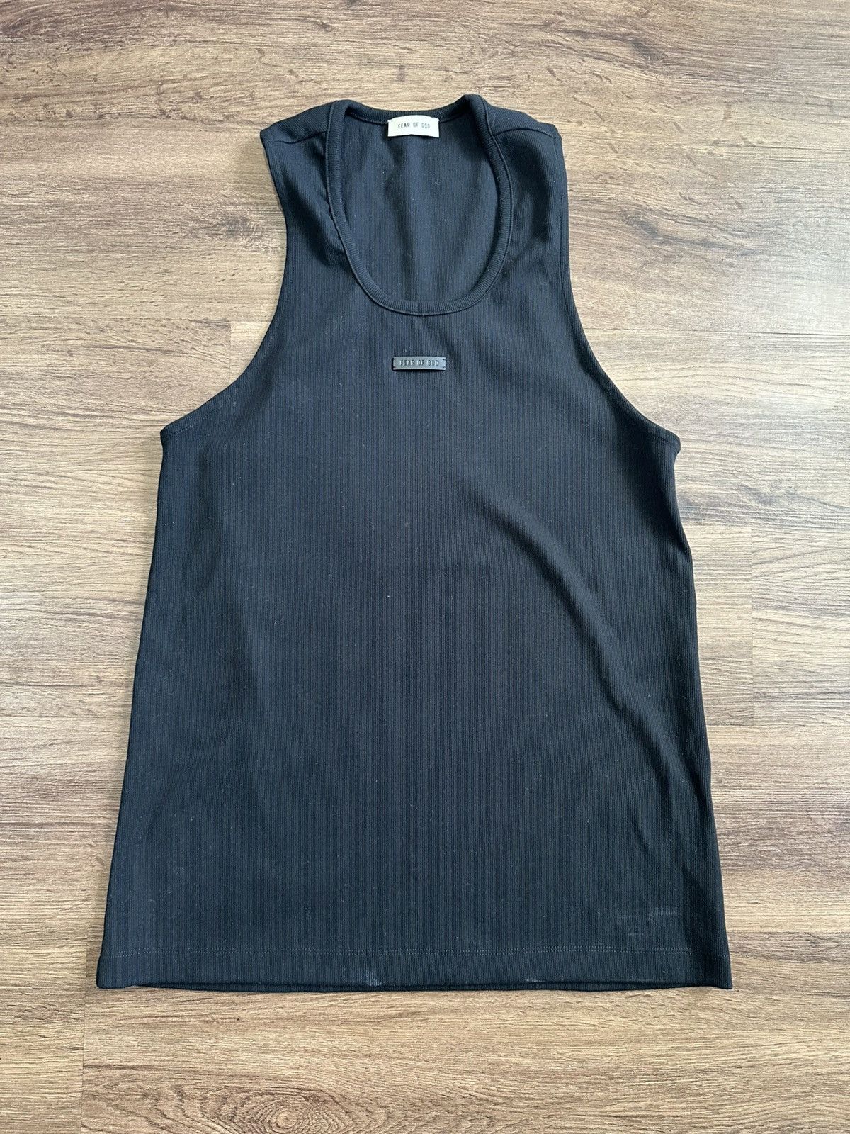 Fear of God × RRR-123 FEAR OF GOD INRI Cut Off Tee | Grailed
