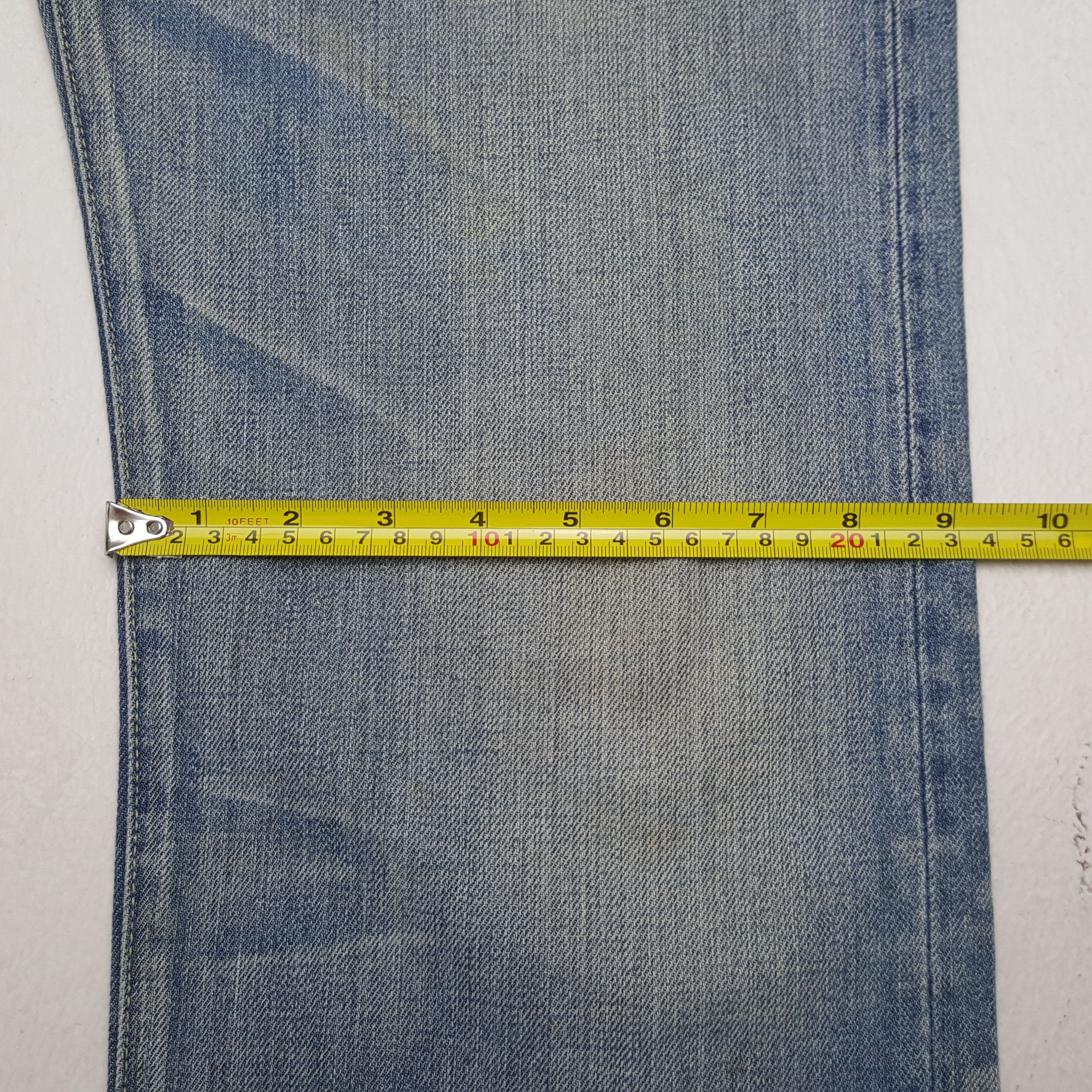 Levi's Levis Big E Selvedge Streetwear Style Jeans RR14 Size US 29 - 10 Thumbnail