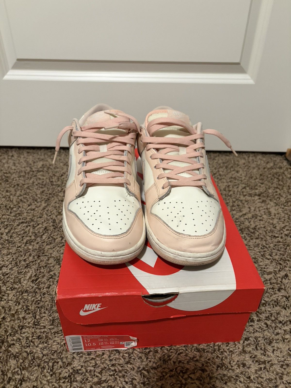 Nike Nike Dunk Orange Pearl Size US 10.5 / EU 43-44 - 2 Thumbnail