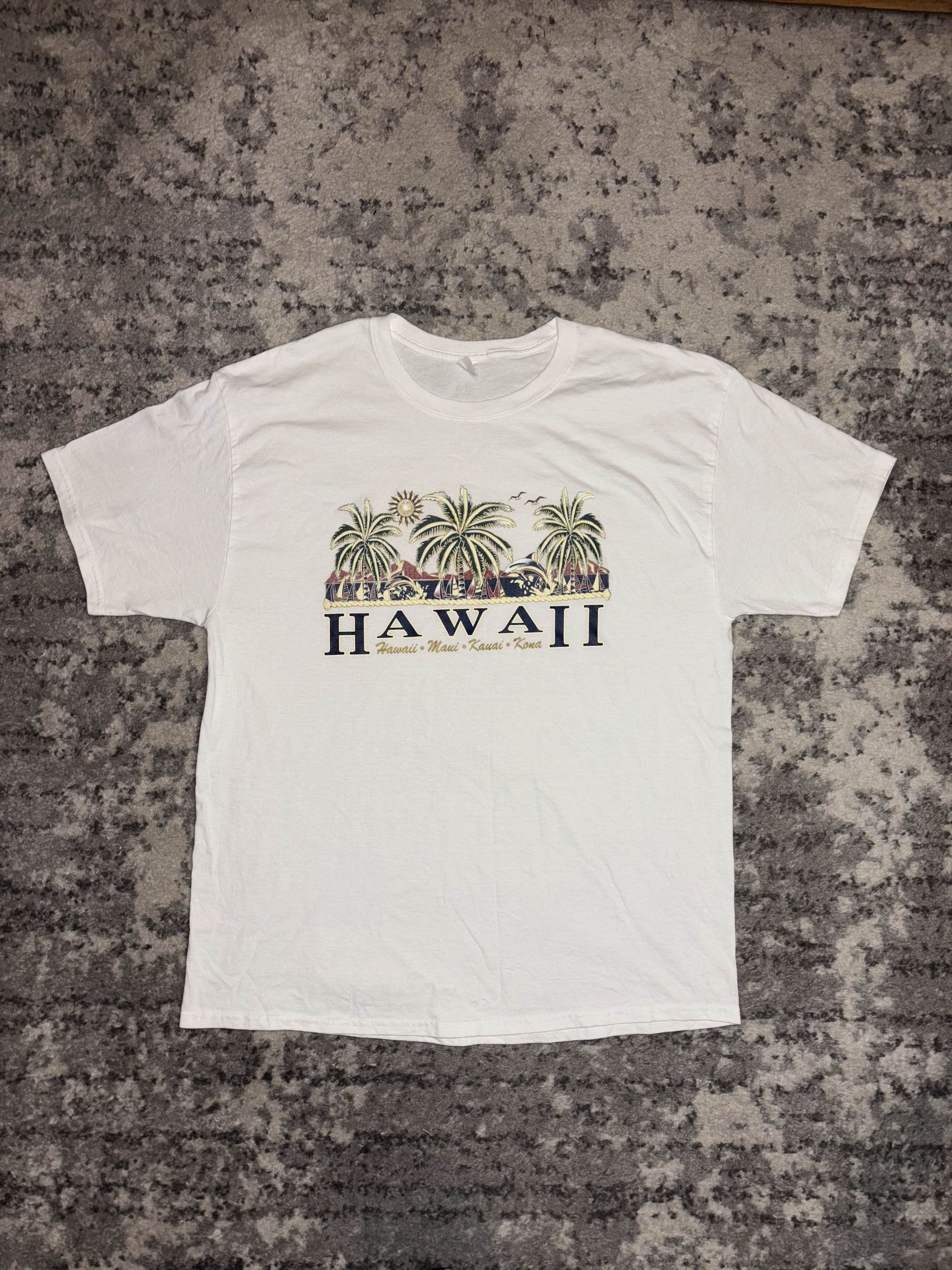 Vintage Y2K Hawaii Islands Surf Tourist Shirt Size US XL / EU 56 / 4 - 2 Thumbnail