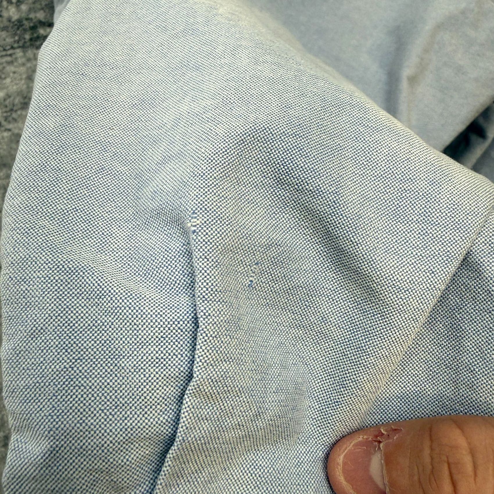 Polo Ralph Lauren VTG Polo Ralph Lauren BIG Shirt Mens XL Blue Oxford Cotton OCBD Relaxed Pony) Size US XL / EU 56 / 4 - 6 Thumbnail