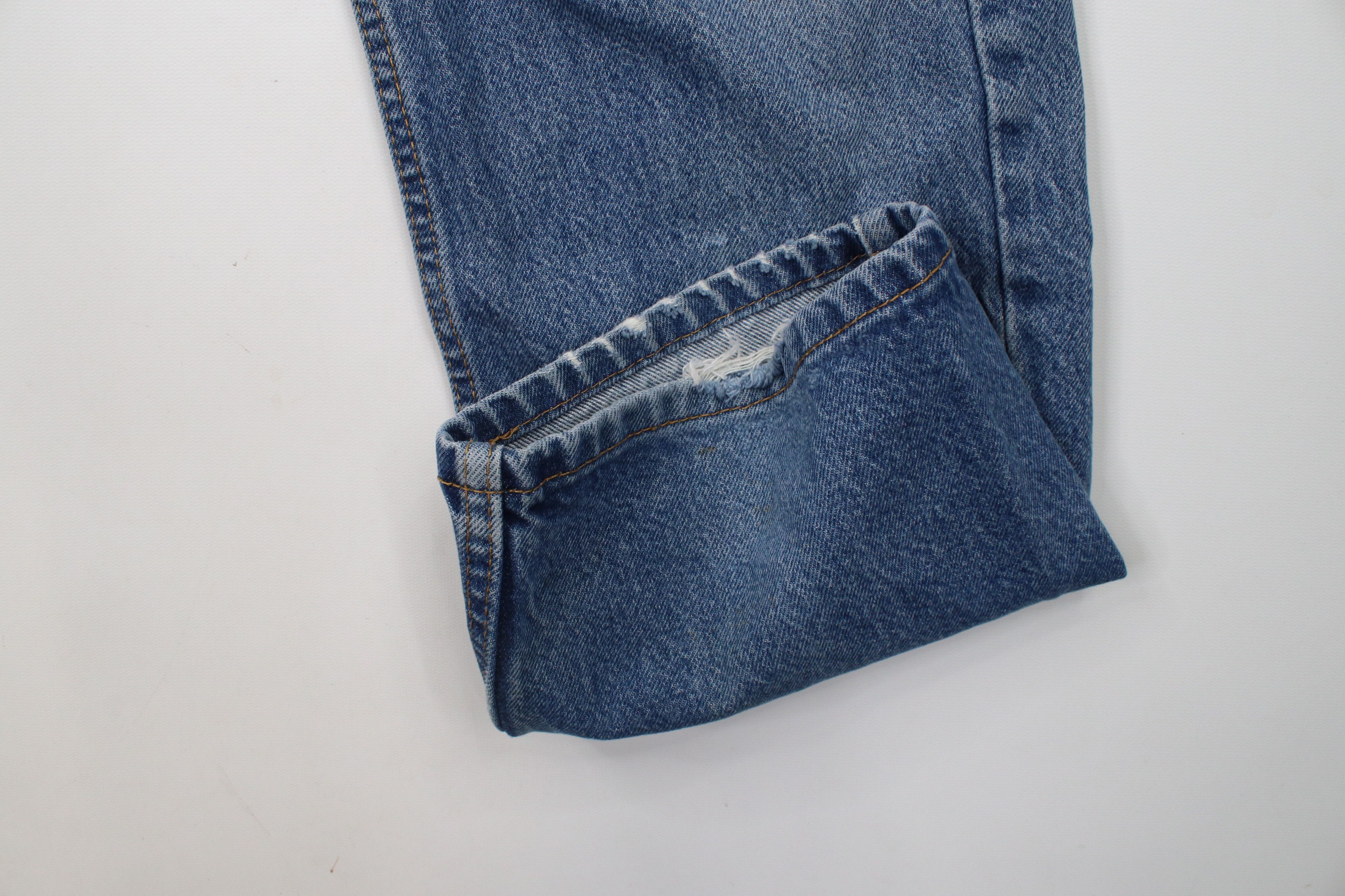 Levi's × Vintage Vintage Y2K Levis 505 Regular Fit Straight Leg Denim Jeans Size US 35 - 5 Thumbnail