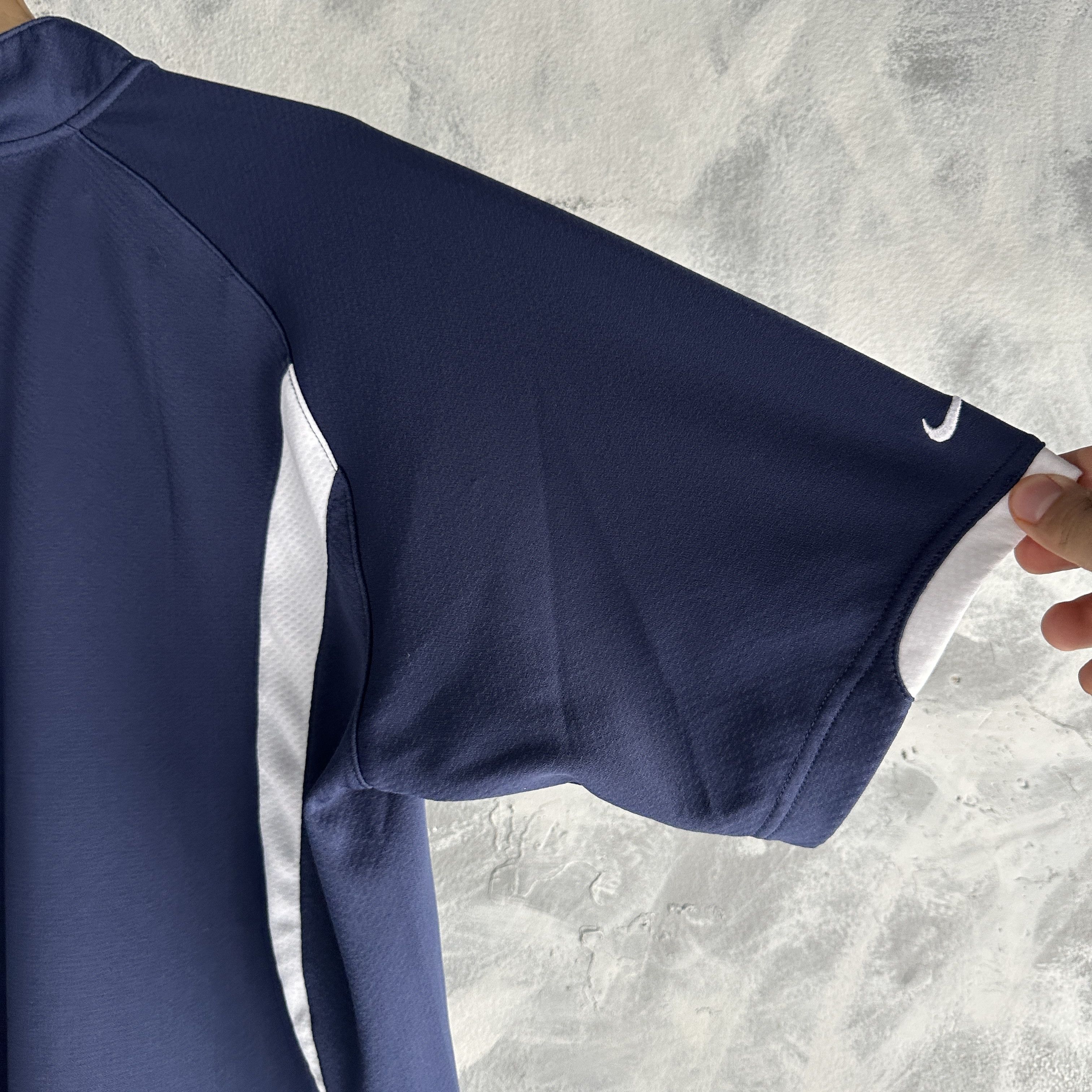 Nike Vtg Nike Wildwood Jersey 1/4 Zip T Shirt Mens High School Size US M / EU 48-50 / 2 - 6 Thumbnail