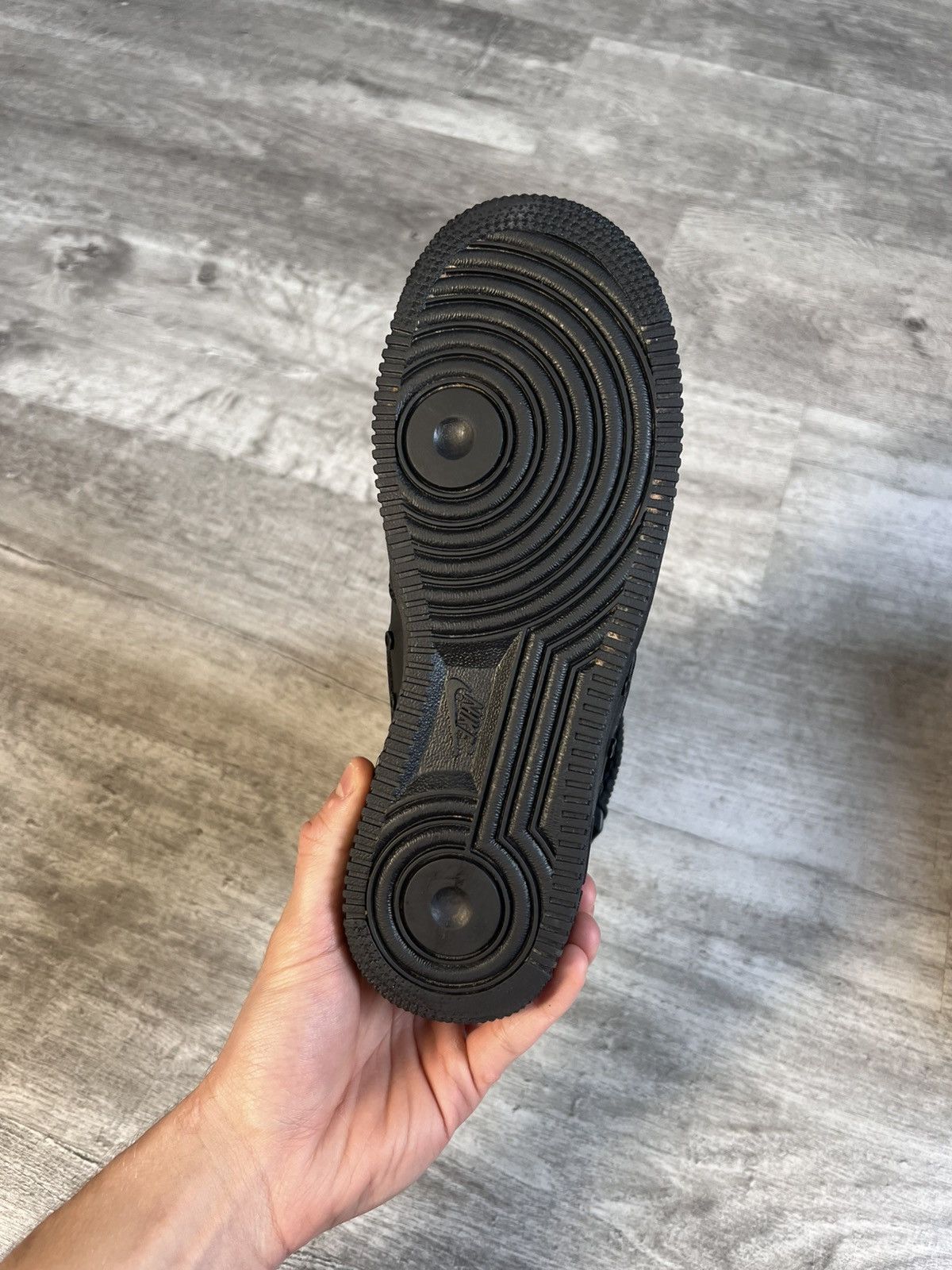 Nike Nike SF Air Force 1 High Triple Black Size US 7 / EU 40 - 17 Thumbnail