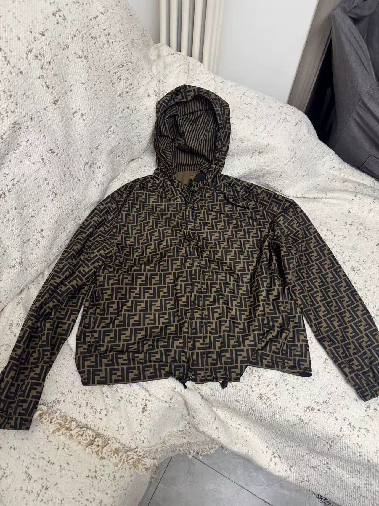 Fendi Fendi Double-Faced Shell Jacket 54 Size US L / EU 52-54 / 3 - 1 Thumbnail