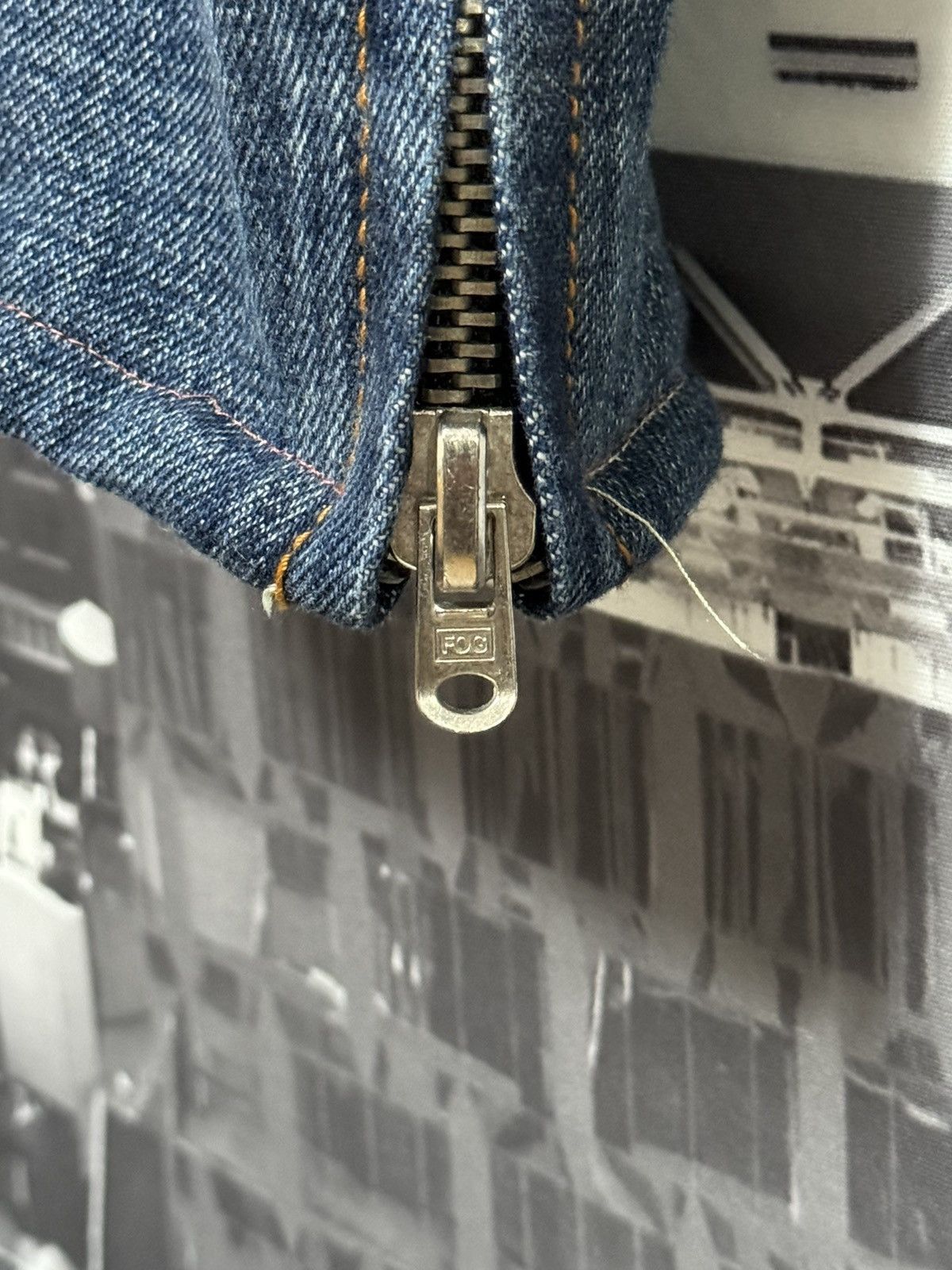 Fear of God 💥 FOG Fear of God Essentials Denim Distressed Jeans SZ 28 Size US 28 / EU 44 - 6 Thumbnail