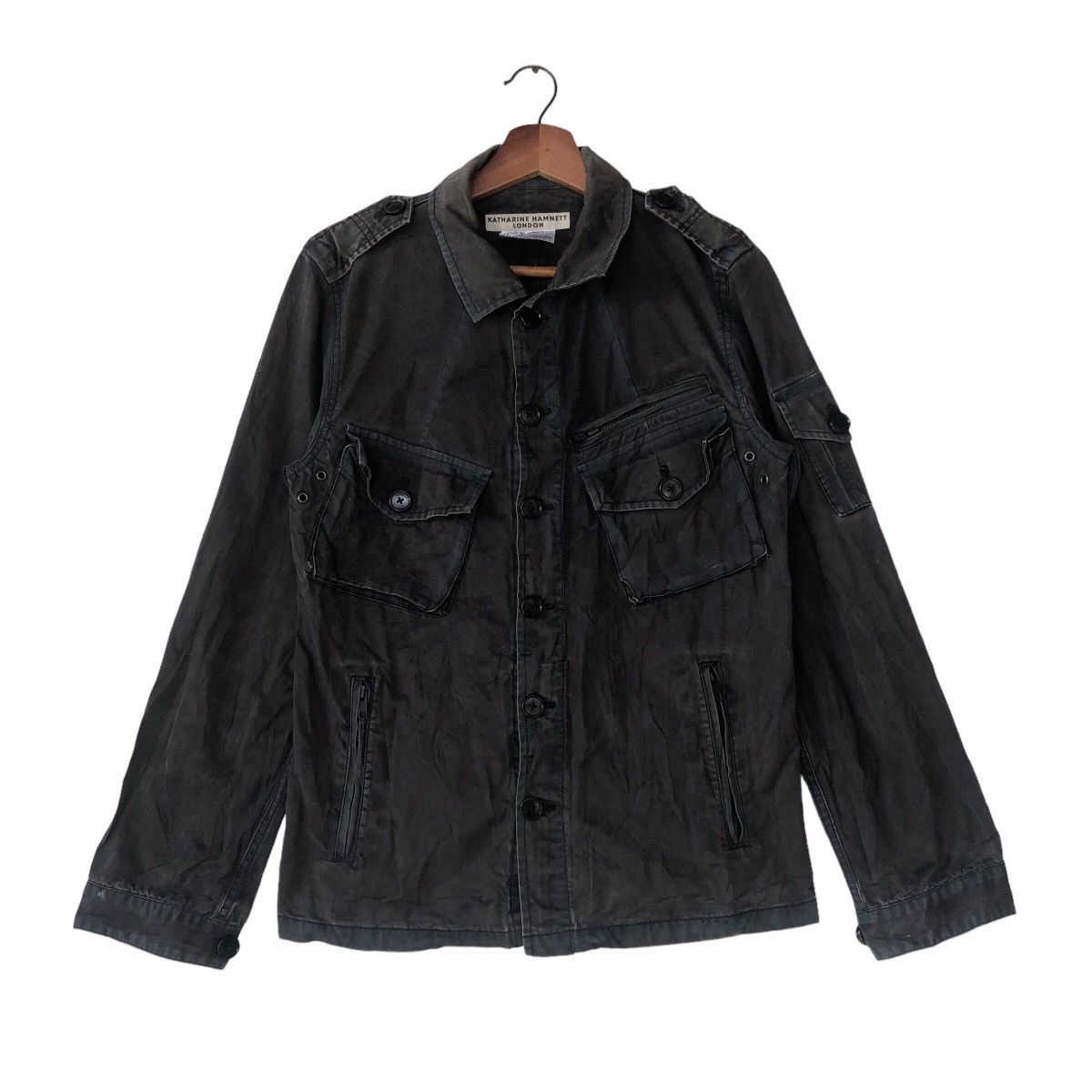 ジャケット・アウター KATHARINE HAMNETT LONDON custom leather Katherine Hamnett Leather Jacket (S) | coupledroof