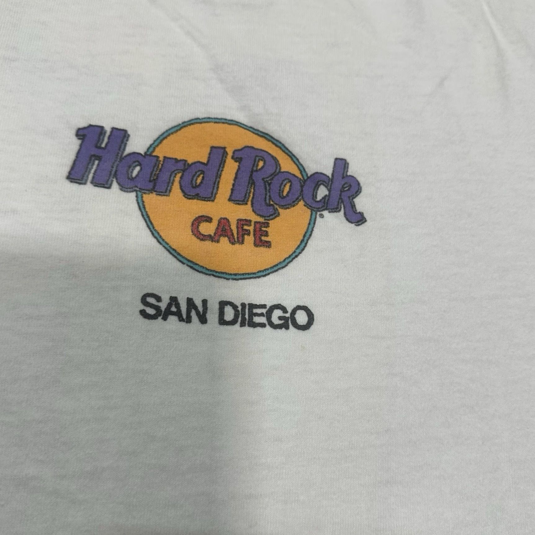 Hard Rock Cafe VINTAGE Hard Rock Cafe T-Shirt San Diego Single Stitch T Shirt Mens XL White Shirt 90s Mens Size US XL / EU 56 / 4 - 3 Thumbnail