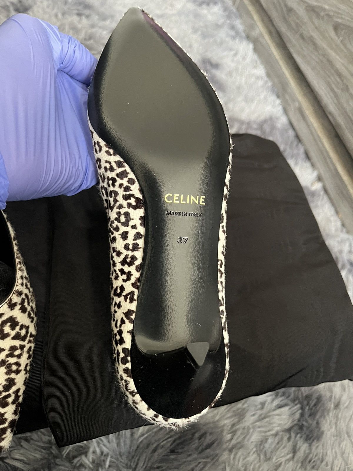 Celine Celine animal print heels Size US 7 / IT 37 - 8 Thumbnail