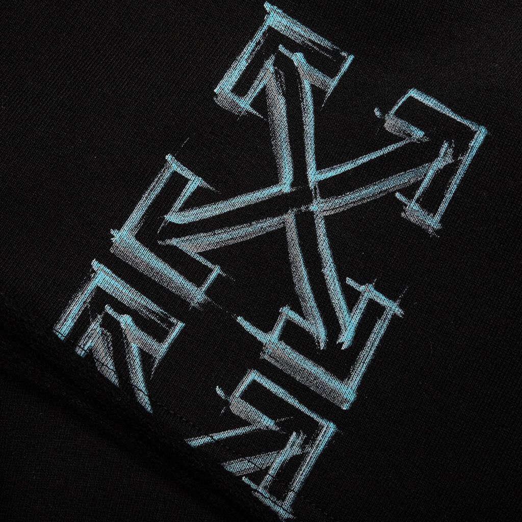 Off-White o1gr1nt0125 Marker Sweat Short in Black Size US 28 / EU 44 - 4 Thumbnail