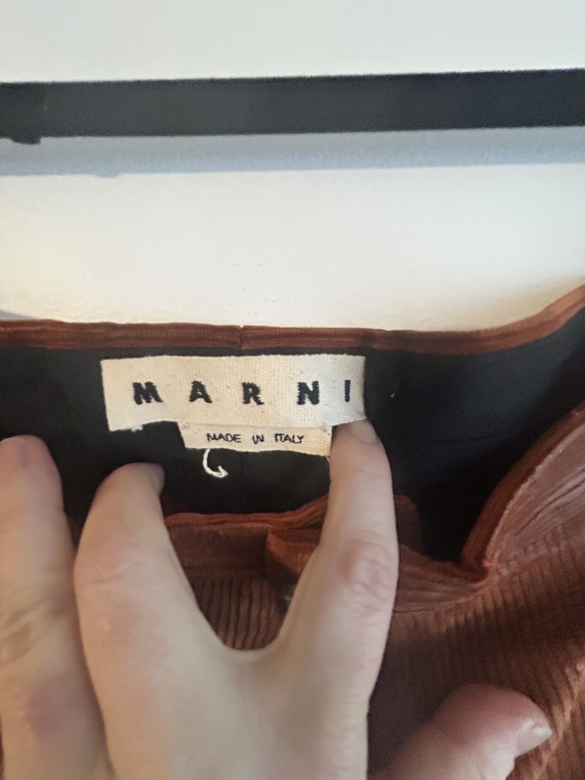 Marni Marni Corduroy Trouser in Warm Rust Size US 40 / EU 56 - 3 Thumbnail
