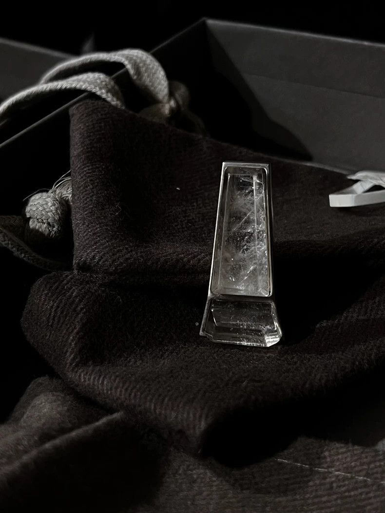 Rick Owens rick owens 23 FW crystal stud earrings Size ONE SIZE - 2 Thumbnail
