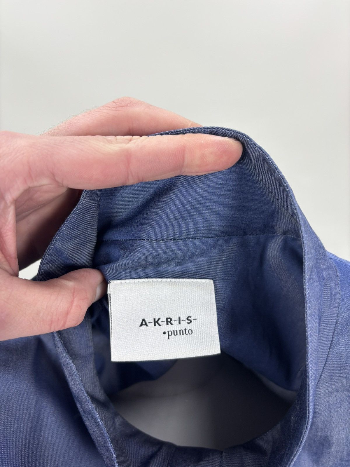 Akris Womens dresses Akris Punto Size 12 Color Blue Size XL / US 12-14 / IT 48-50 - 9 Thumbnail