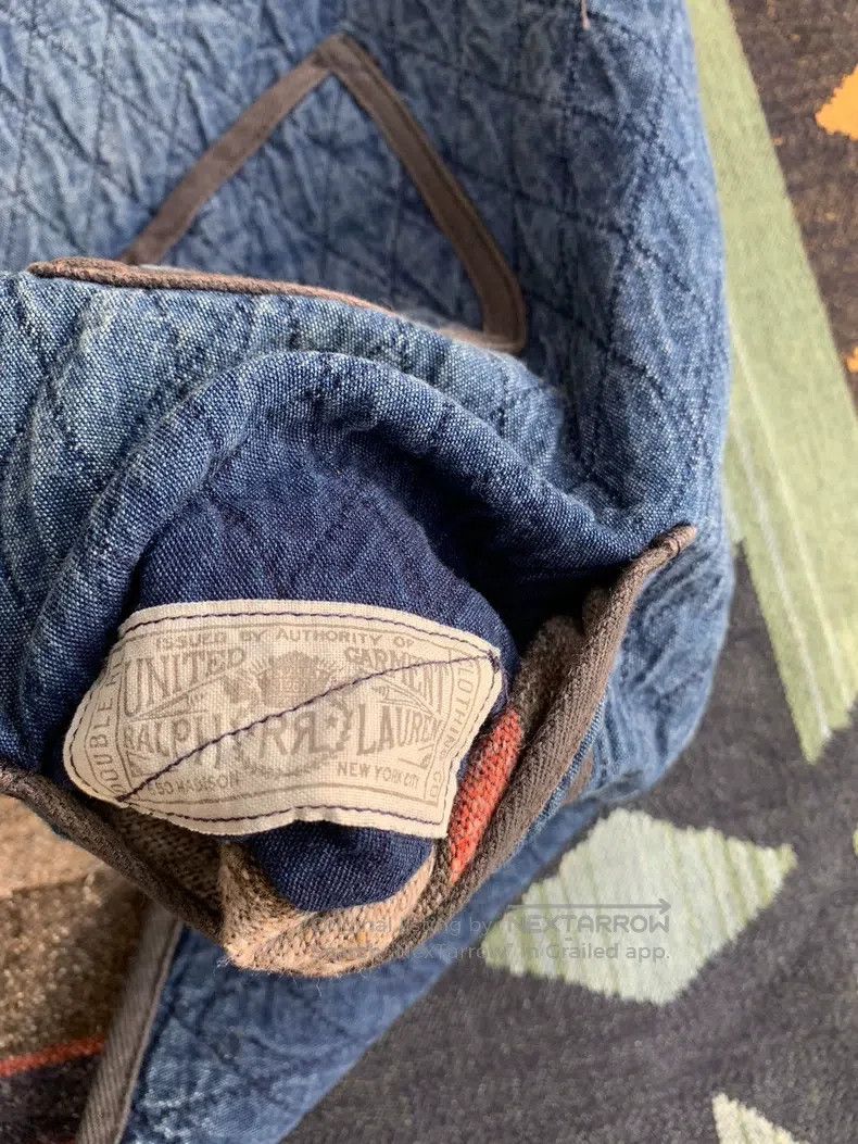 RRL Ralph Lauren RRL Ralph Lauren Indigo blanket-lined vest Size US XS / EU 42 / 0 - 6 Thumbnail