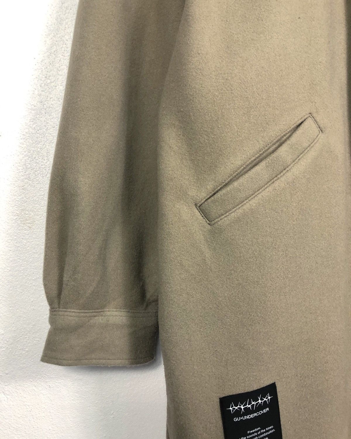 GU × Undercover Rare GU X Undercover Freedom Noise Wool Jacket Size US S / EU 44-46 / 1 - 6 Thumbnail