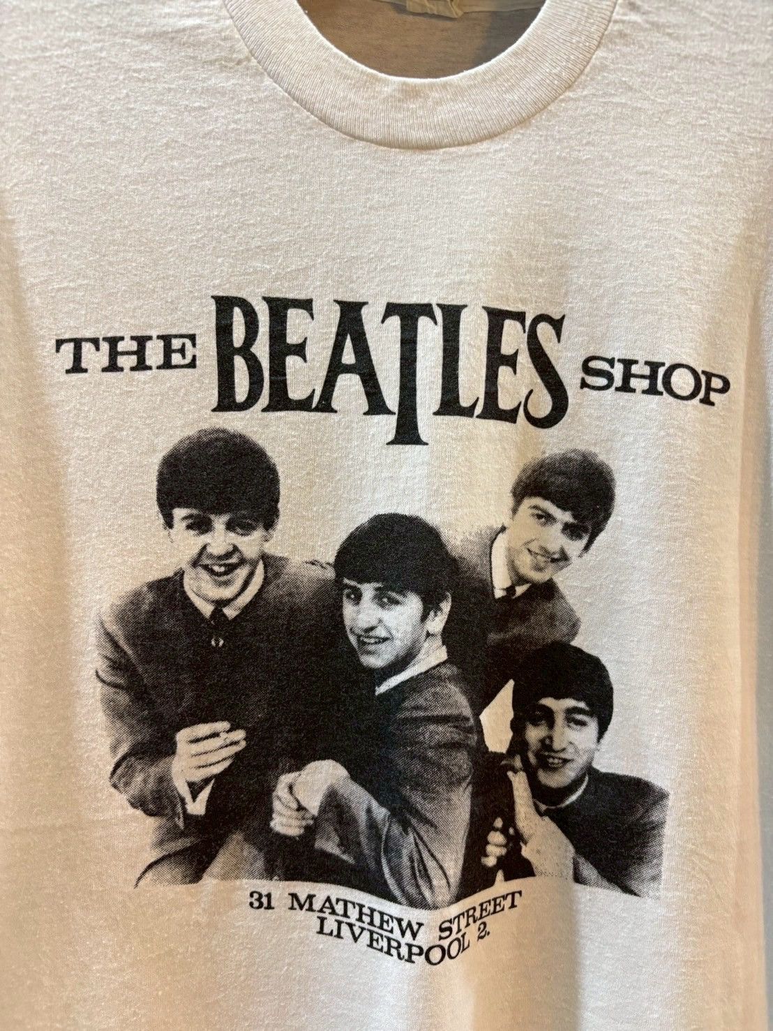 Band Tees Vintage The Beatles T shirt 80’s Size US XL / EU 56 / 4 - 2 Thumbnail