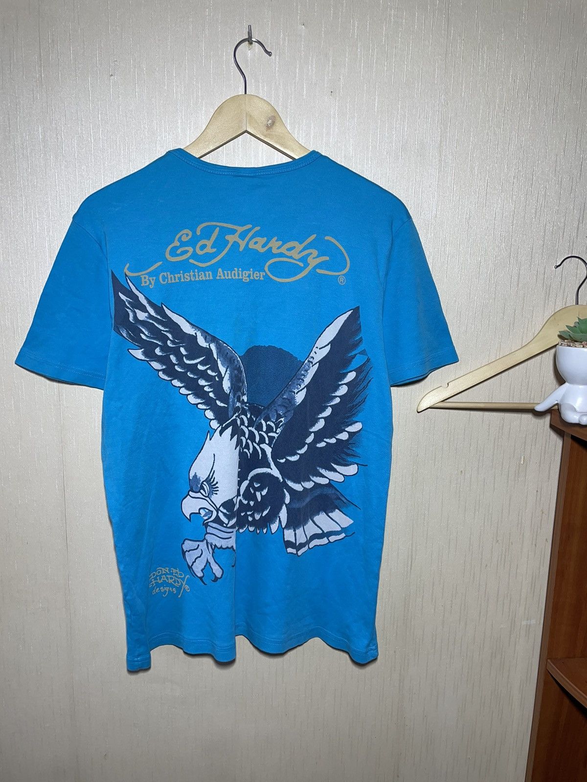 Ed Hardy × Vintage Ed Hardy vintage streetwear T shirt Size US L / EU 52-54 / 3 - 11 Thumbnail