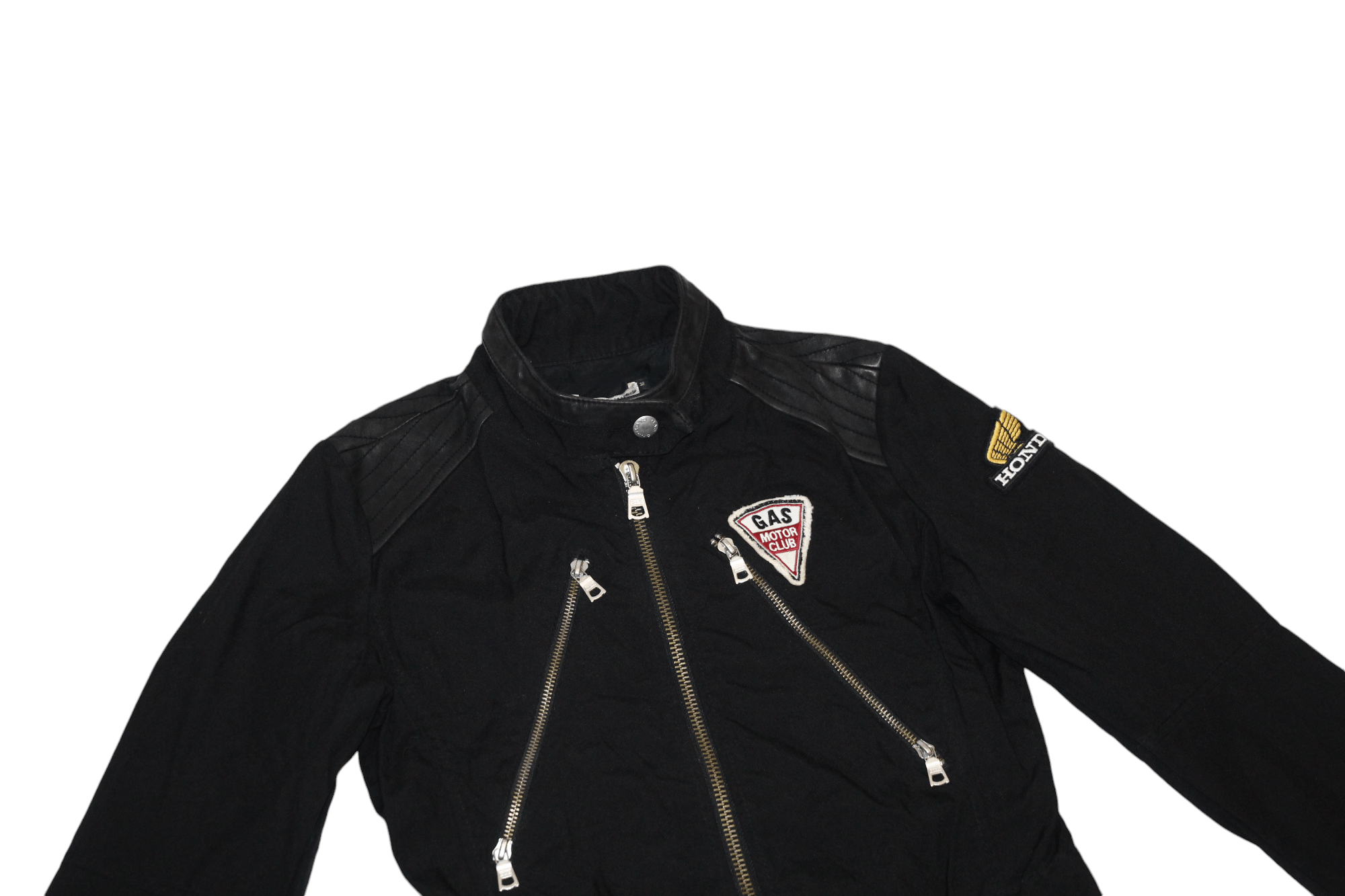 Honda Vtg GAS x Honda Burn Out Drag-race gas ignition system jkt Size M / US 6-8 / IT 42-44 - 2 Thumbnail