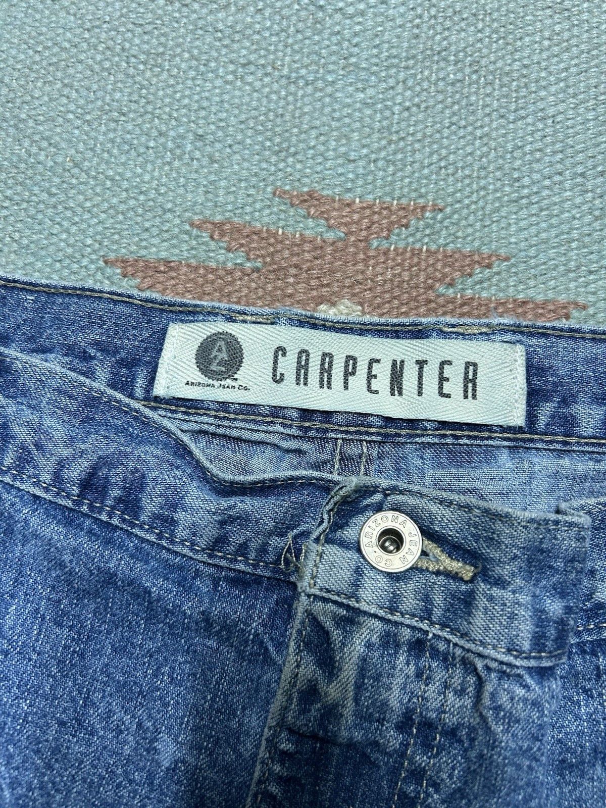 Vintage y2k baggy jeans shorts jorts Arizona carpenter skater 36 Size US 36 / EU 52 - 9 Thumbnail