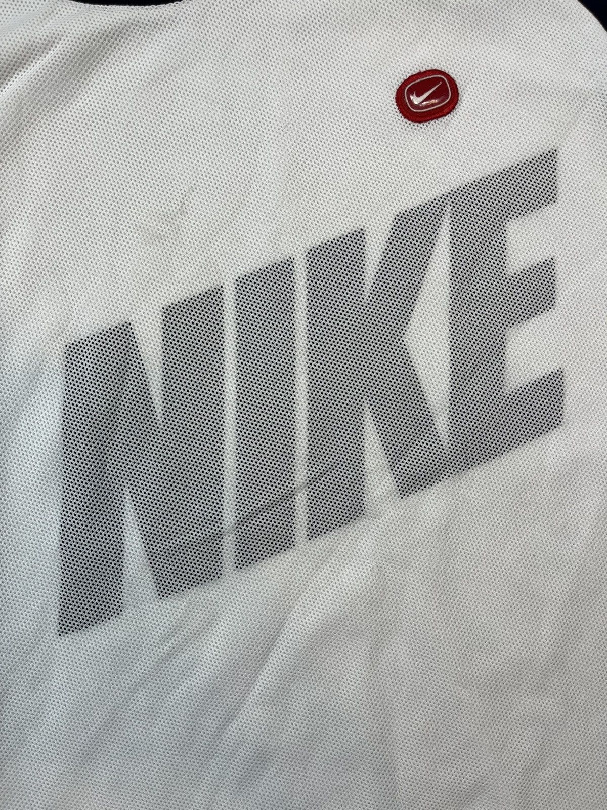 Nike × Vintage 90’s NIKE RETRO SWOOSH LOGO SPELLOUT Y2K RARE LONGSLEEVE Size US L / EU 52-54 / 3 - 3 Thumbnail