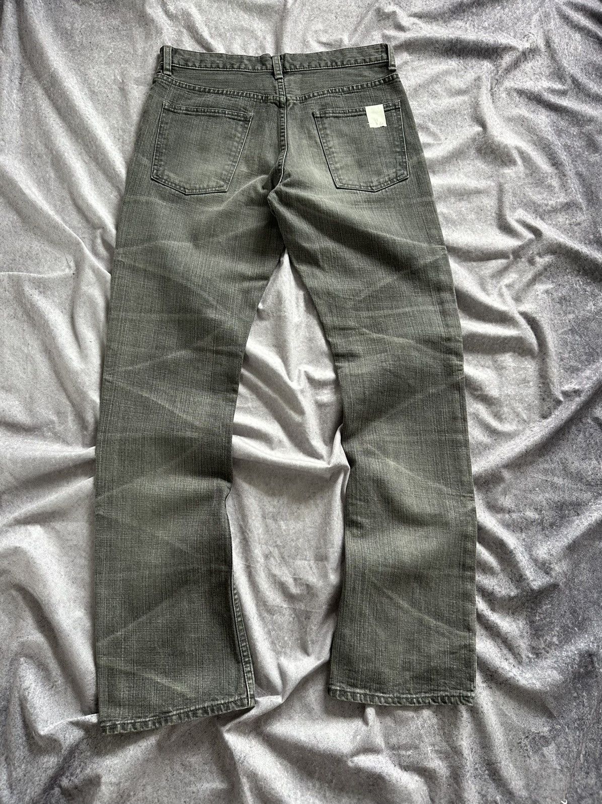Japanese Brand × N.Hoolywood N. Hollywood Straight Gray Washed Denim Jens Size US 32 / EU 48 - 2 Thumbnail
