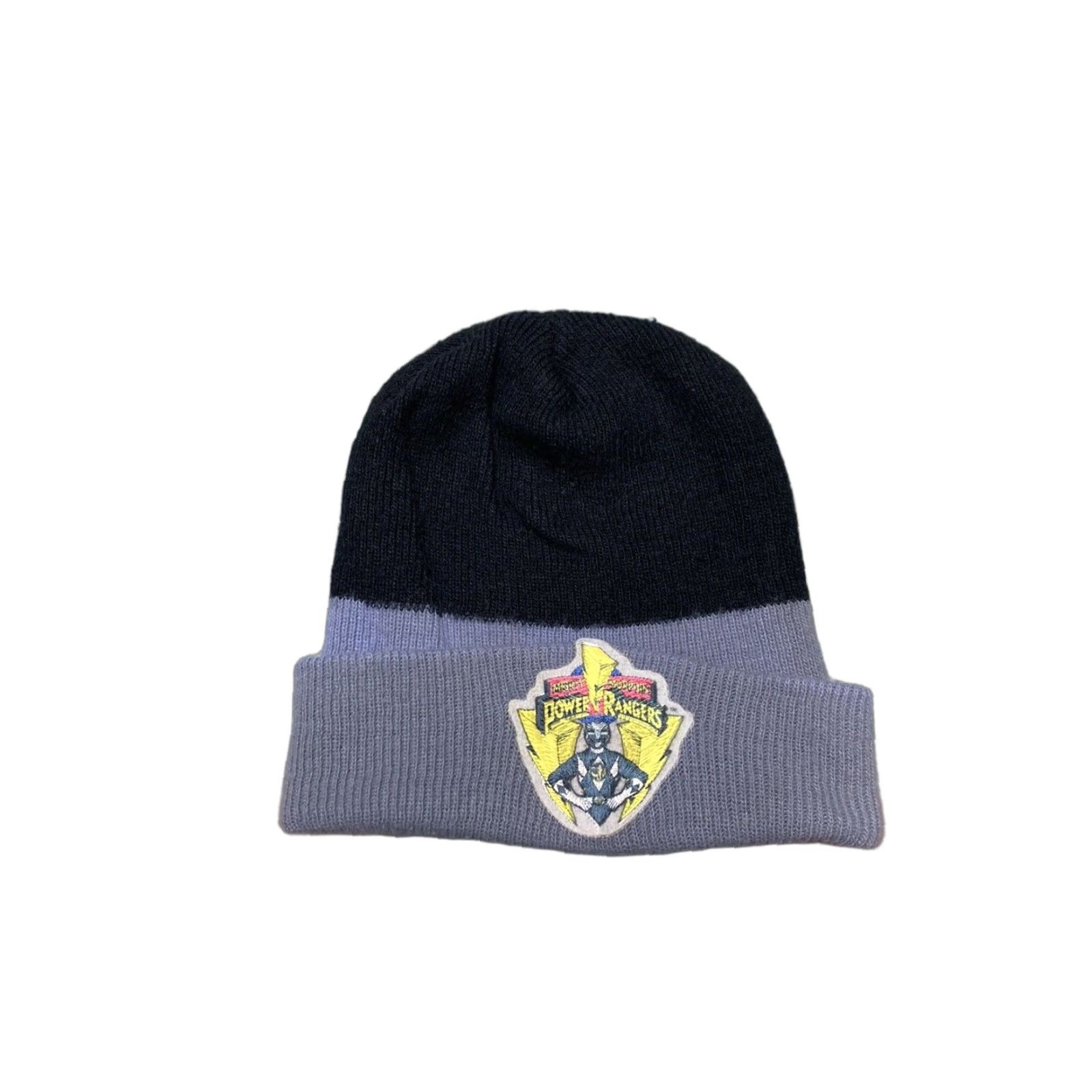 Vintage VINTAGE Power Rangers Beanie OSFA Adult One Size Gray USA Licensed Made in USA Men Mens Girls Womens Size ONE SIZE - 1 Thumbnail