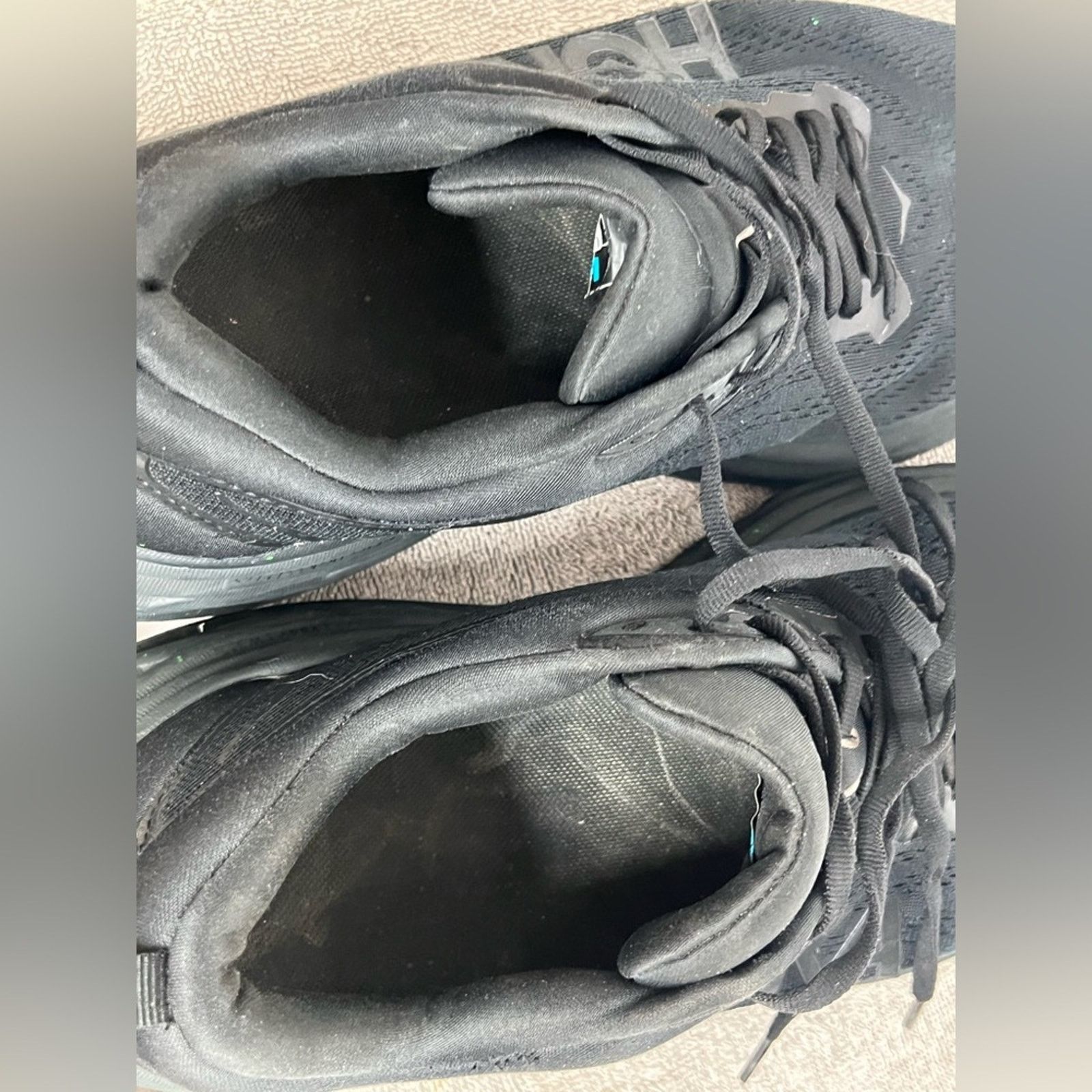 Hoka Hoka One One Bondi 8 Mens 11.5 4E X-Wide Triple Black Shoes Size US 11.5 / EU 44-45 - 10 Thumbnail