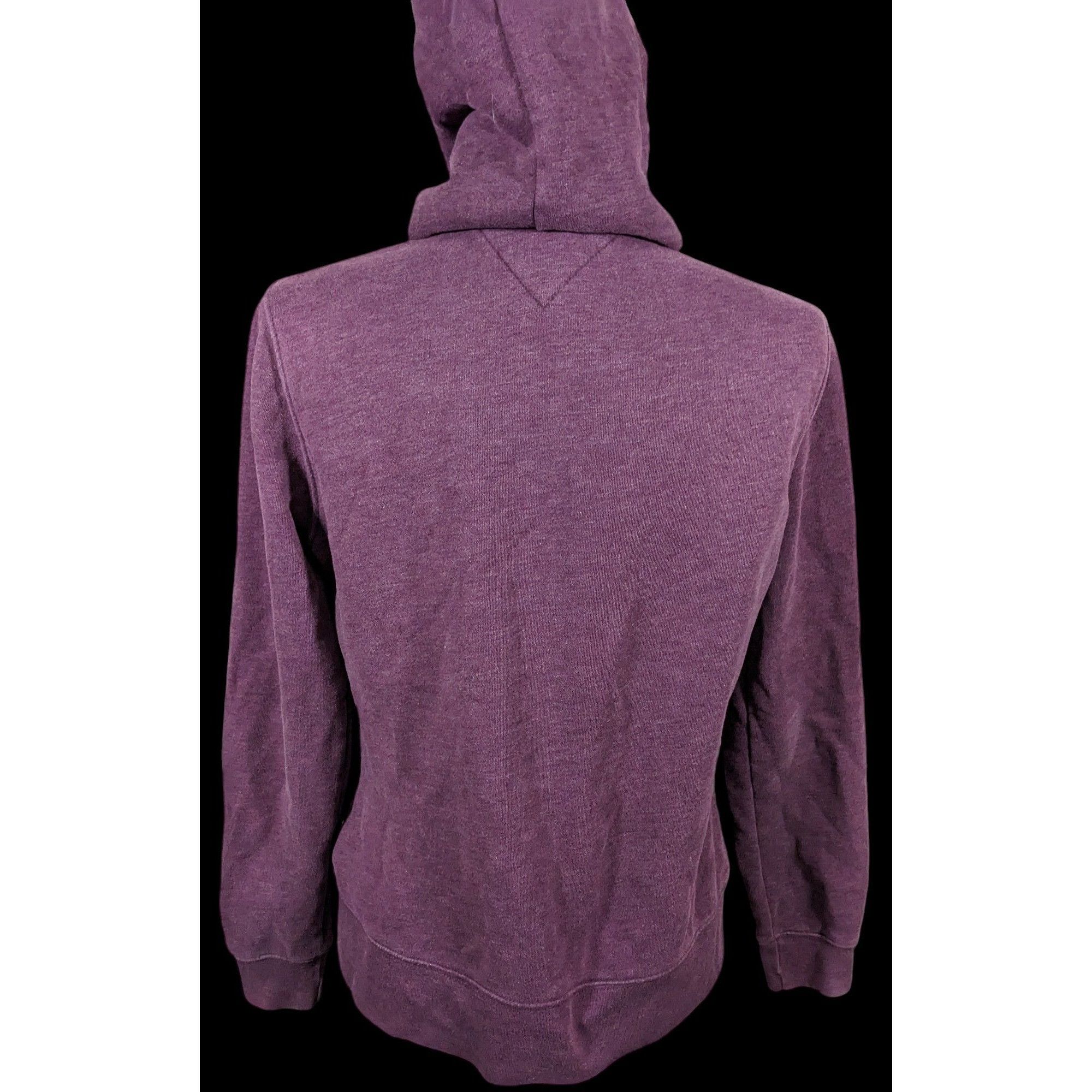 Tommy Hilfiger Preppy Purple Zip Hoodie by Tommy Hilfiger Size M / US 6-8 / IT 42-44 - 2 Thumbnail