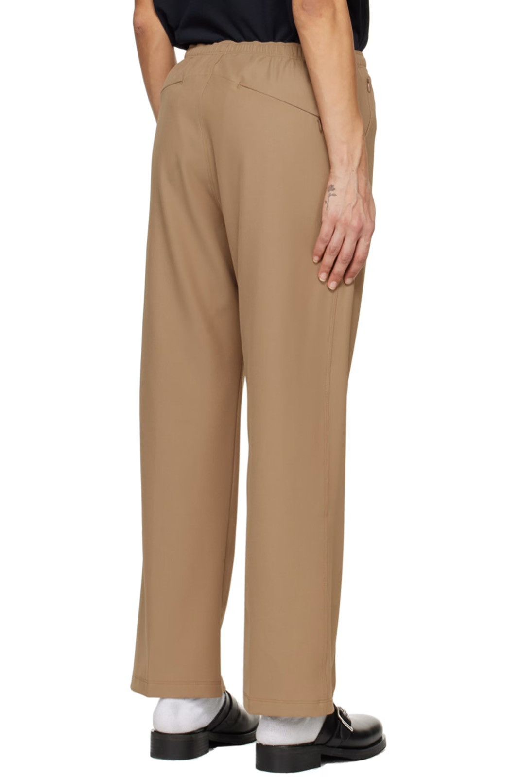 Needles !DS! DS23 Needles Butterfly W.U Boot Cut Khaki Track Pants Size 34" / US 12 / IT 48 - 5 Thumbnail