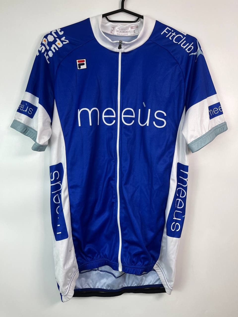 Gear for Sports MEEÙS CYCLING JERSEY SHIRT FITCLUB INSPIRE FUNDS FILA SIZE L Size US L / EU 52-54 / 3 - 1 Thumbnail