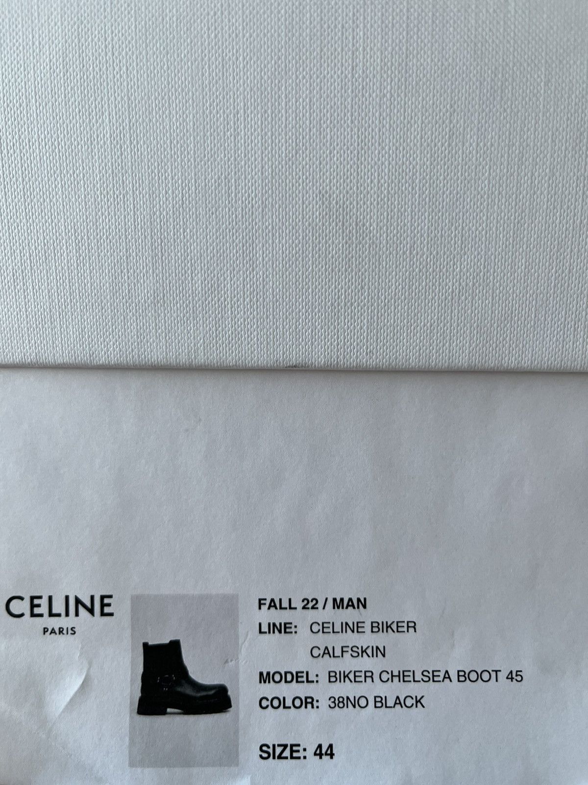 Celine × Hedi Slimane Super Runway Celine Hedi Slimane Biker Chelsea Boots New Size US 11 / EU 44 - 10 Thumbnail