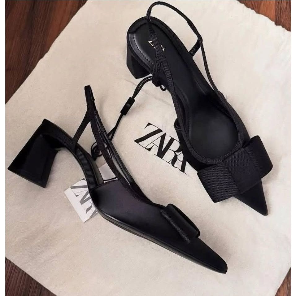 Zara ZARA Embellished Slingbacks NWT Size US 10 / IT 40 - 12 Thumbnail