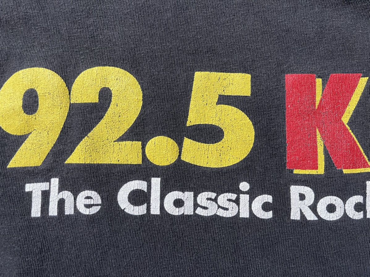 Vintage Vintage KZPS 92.5 The Classic Rock Station promo sleeveless Size US XL / EU 56 / 4 - 3 Thumbnail