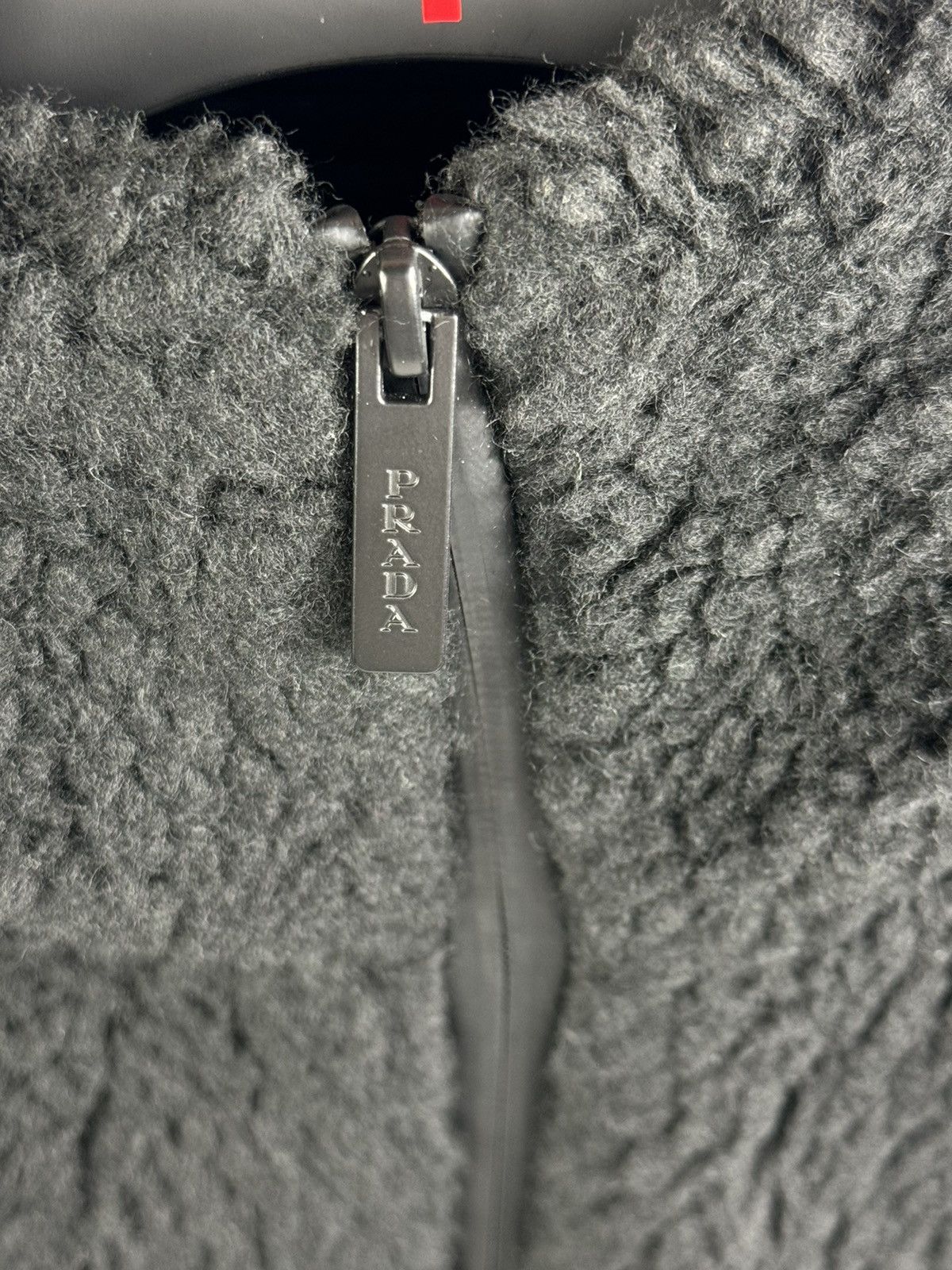Prada PRADA OVERSIZED HOODED FLEECE JACKET Size US XXL / EU 58 / 5 - 4 Thumbnail