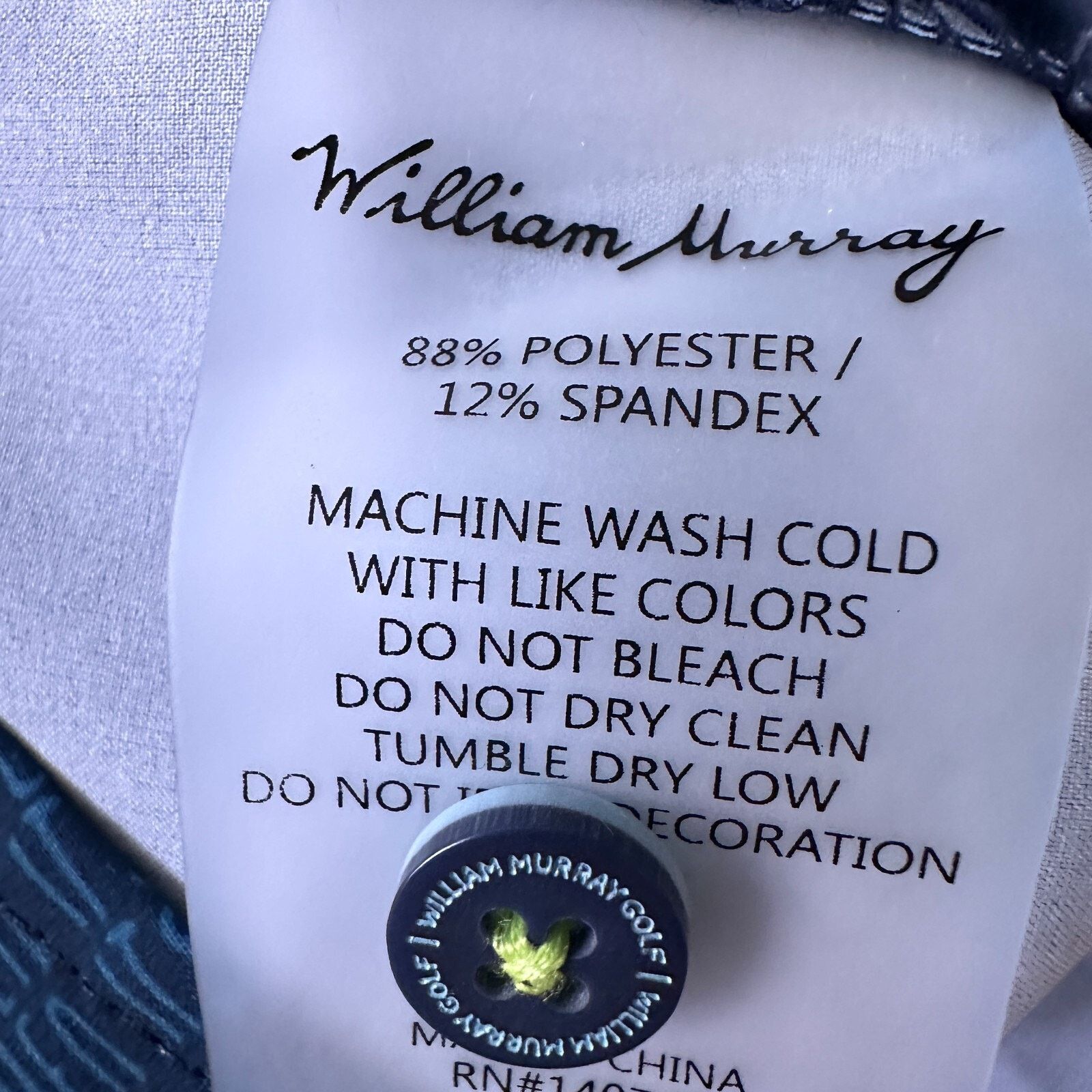Other William Murray Shirt Men’s XXL Blue Short Sleeve Button Up Size US XXL / EU 58 / 5 - 7 Thumbnail