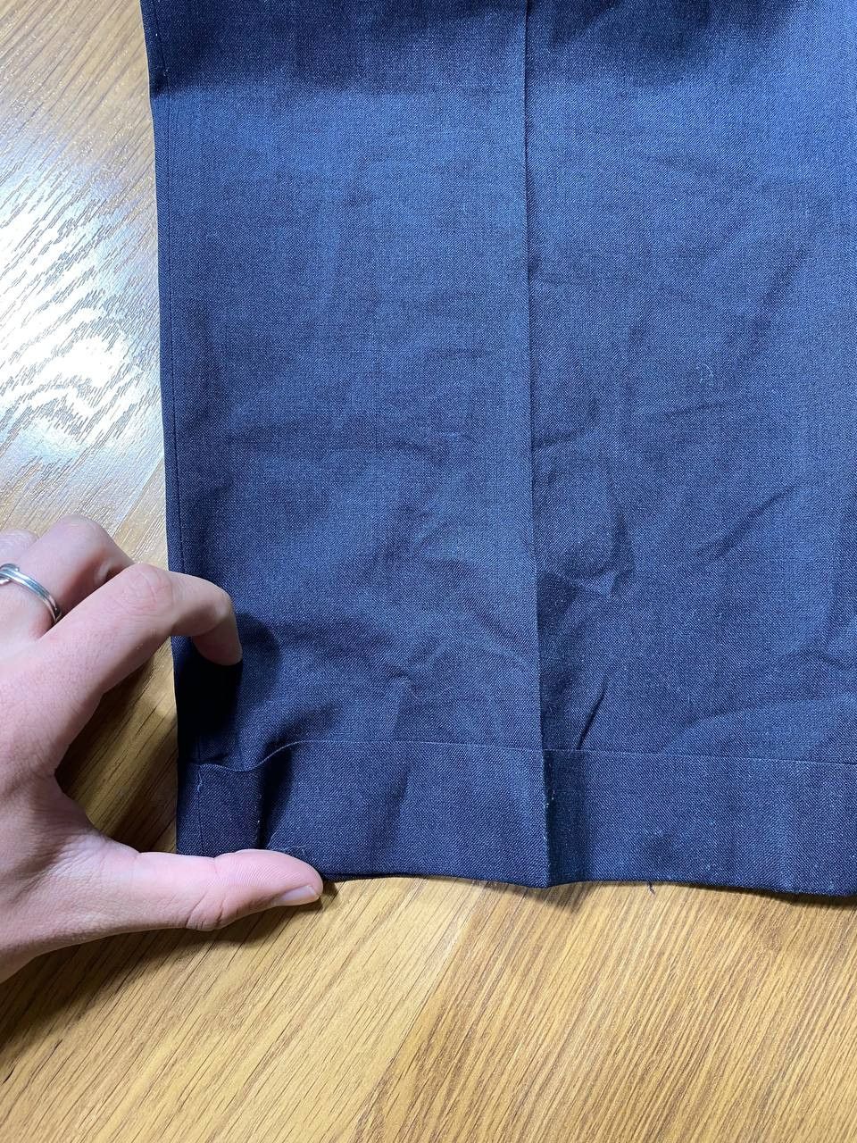 Japanese Brand Dirty Painted Distressed Thrashed Faded Baggy Jeans Y2K Size US 36 / EU 52 - 5 Thumbnail