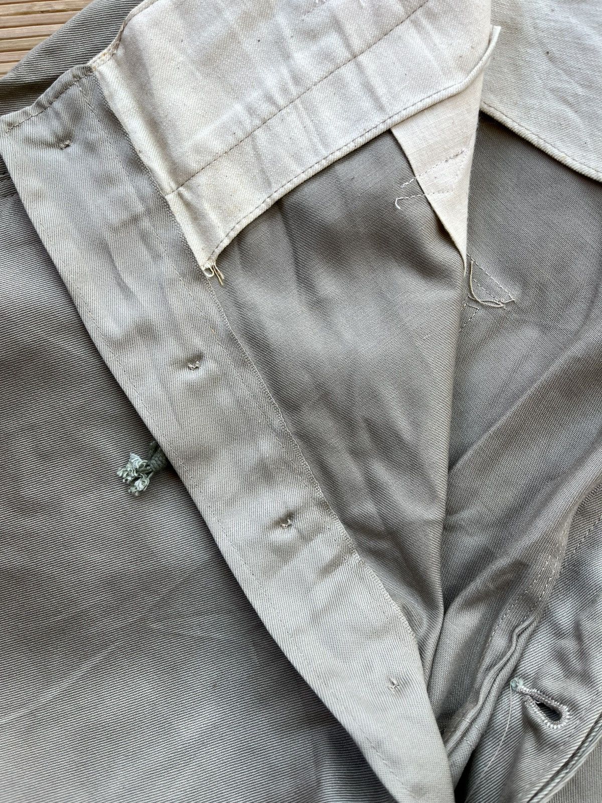 Vintage Vtg 60s Japanese work pants inspired IJA 40s riding pants Size US 35 - 7 Thumbnail