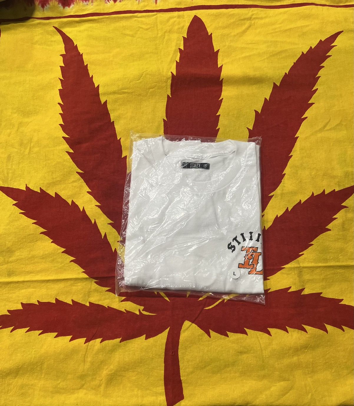 Vintage STIIIZY IL White Shirt Size US L / EU 52-54 / 3 - 1 Thumbnail