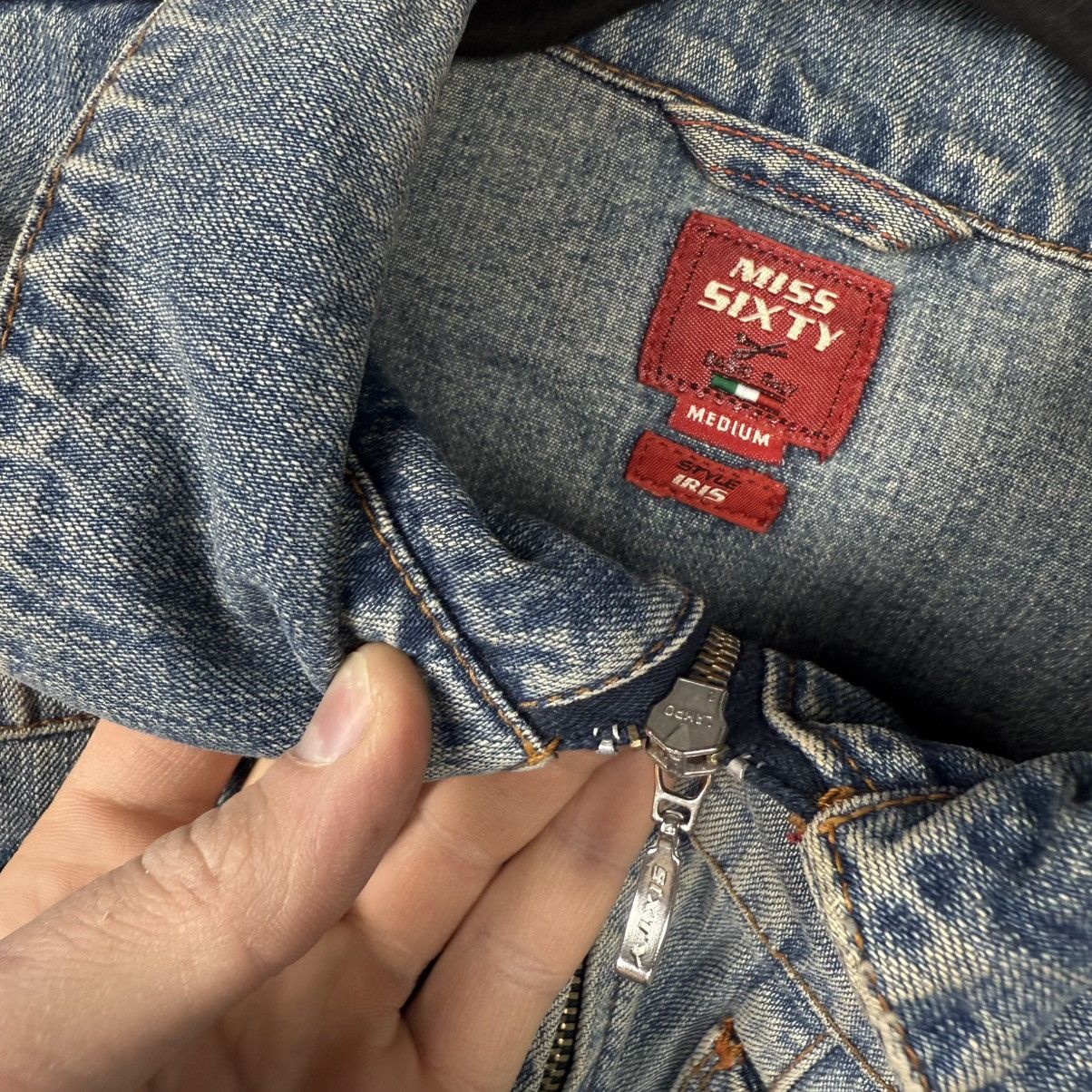 Miss Sixty Vintage Miss Sixty Avant Garde Jeans Jacket Y2K Size M / US 6-8 / IT 42-44 - 5 Thumbnail