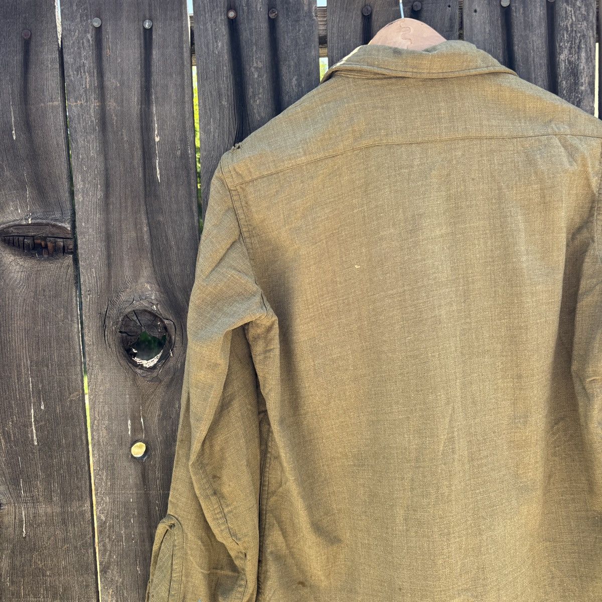 Vintage Vintage 60s Military Wool Overshirt Size US M / EU 48-50 / 2 - 6 Thumbnail