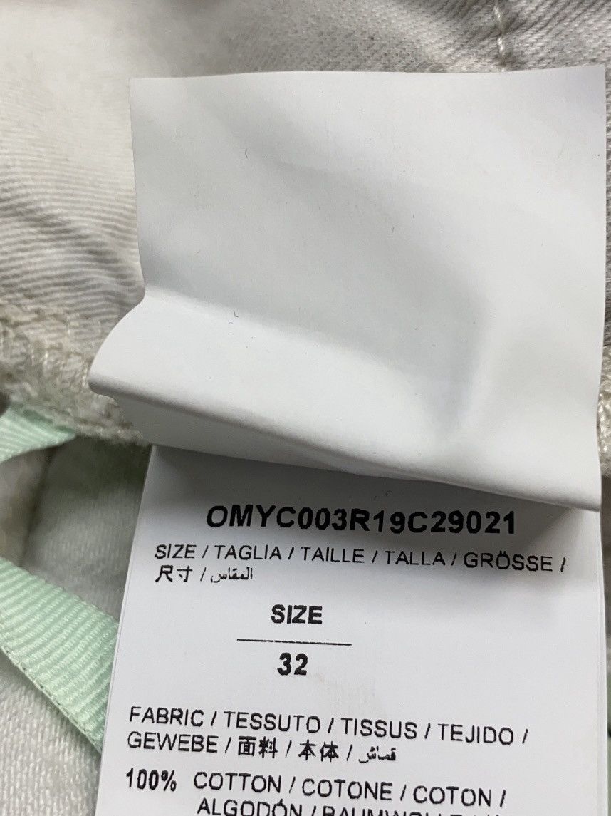 Off-White Off-White cotton denim bermuda shorts Size US 32 / EU 48 - 4 Thumbnail