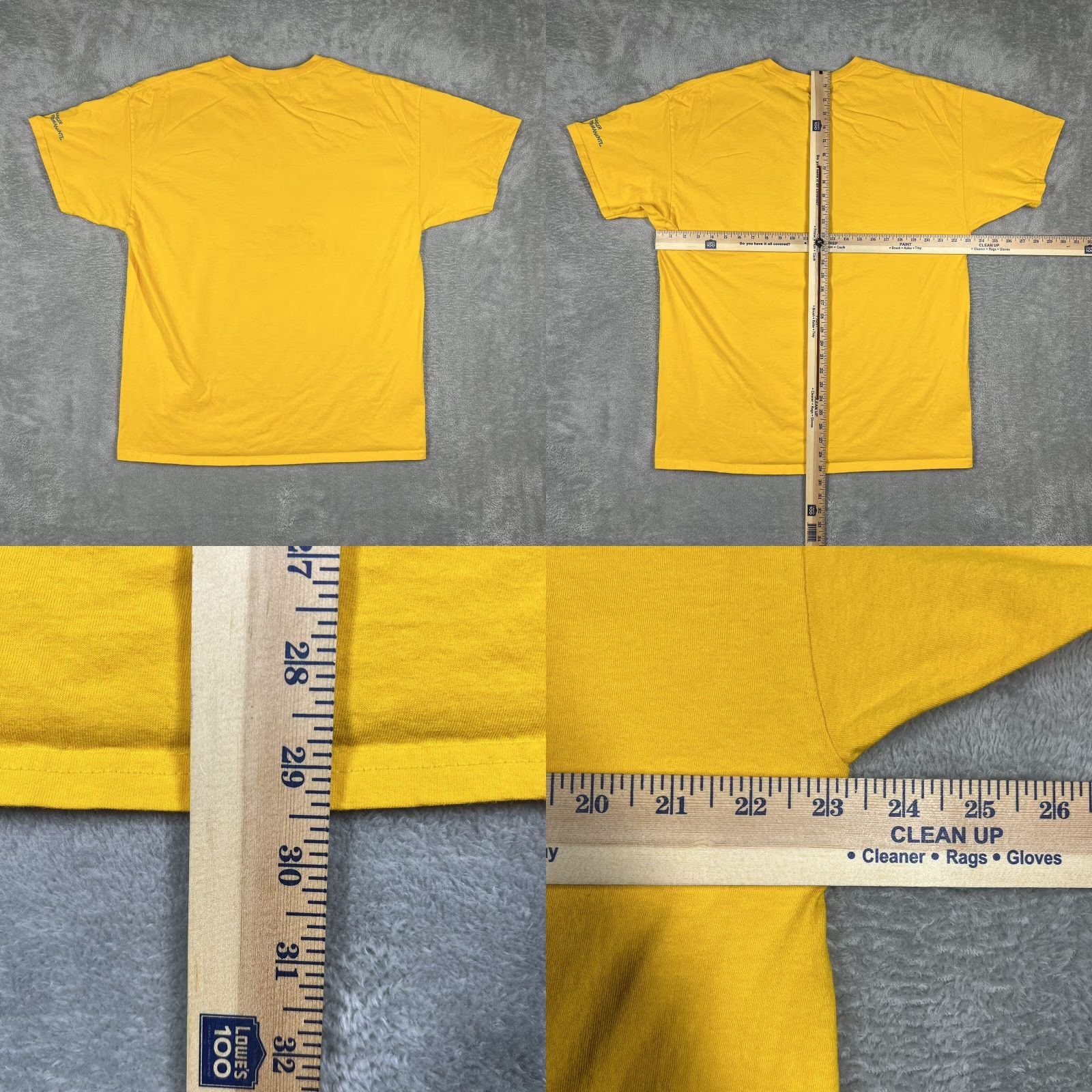 Fruit Of The Loom Golden State Warriors T-Shirt XL Men Yellow 2022 Conference Finals Gold Blooded Warriors Logo Size US XL / EU 56 / 4 - 8 Thumbnail