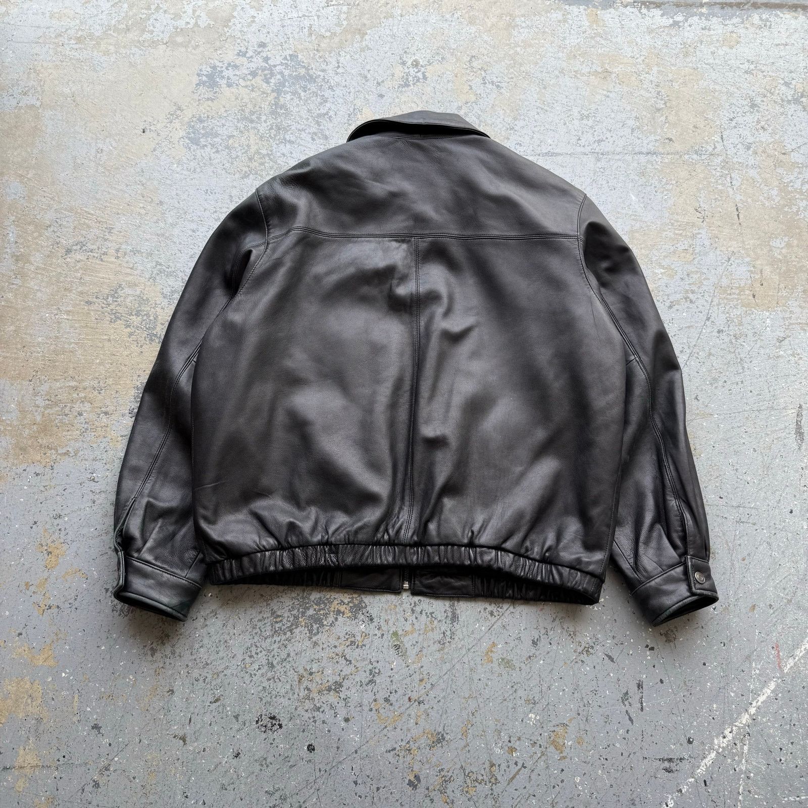Vintage Vintage Brandini Lambskin Leather Jacket XL Size US XL / EU 56 / 4 - 4 Thumbnail