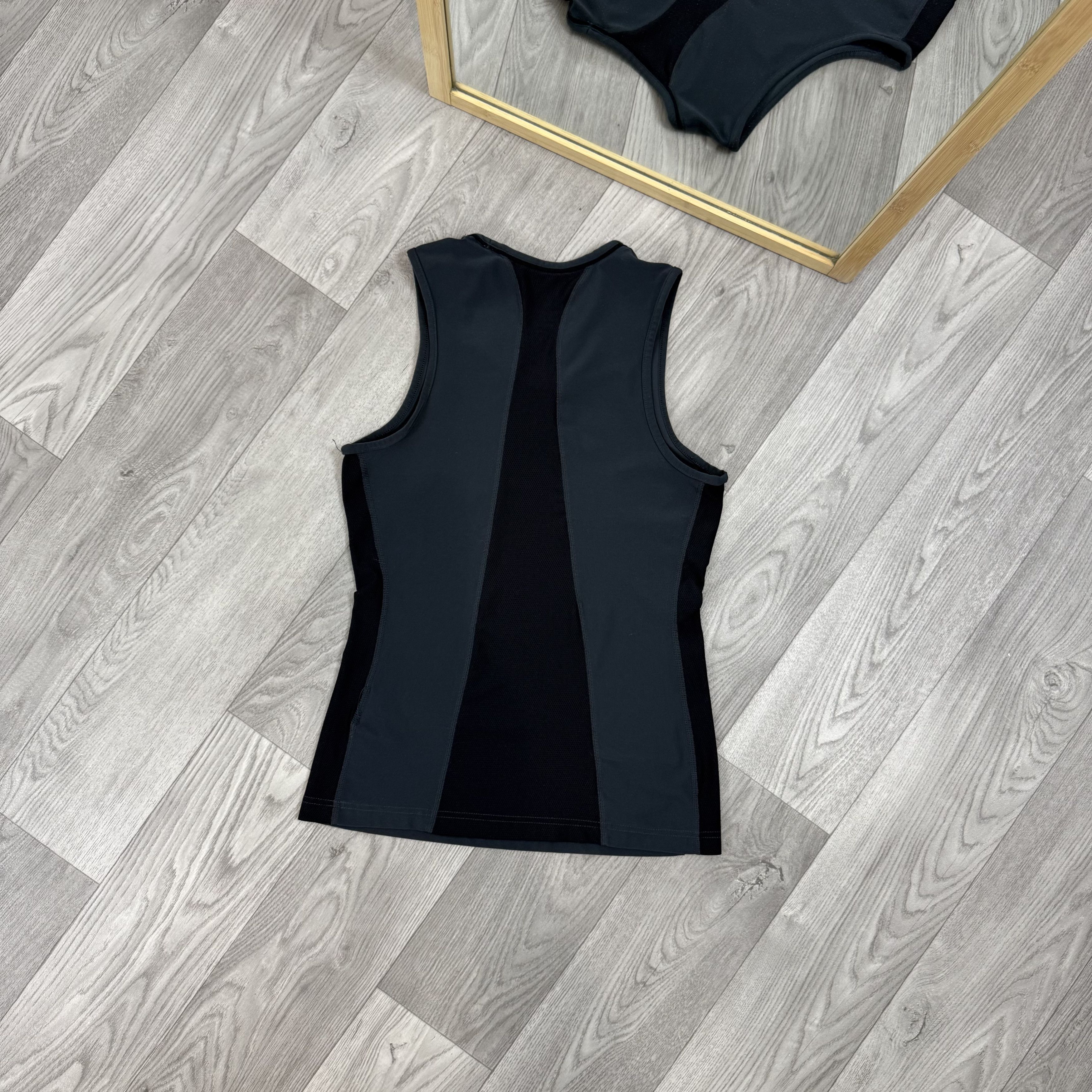 Nike Nike Dri-Fit Women's Black Compression Sleeveless Tank Top Size S / US 4 / IT 40 - 2 Thumbnail