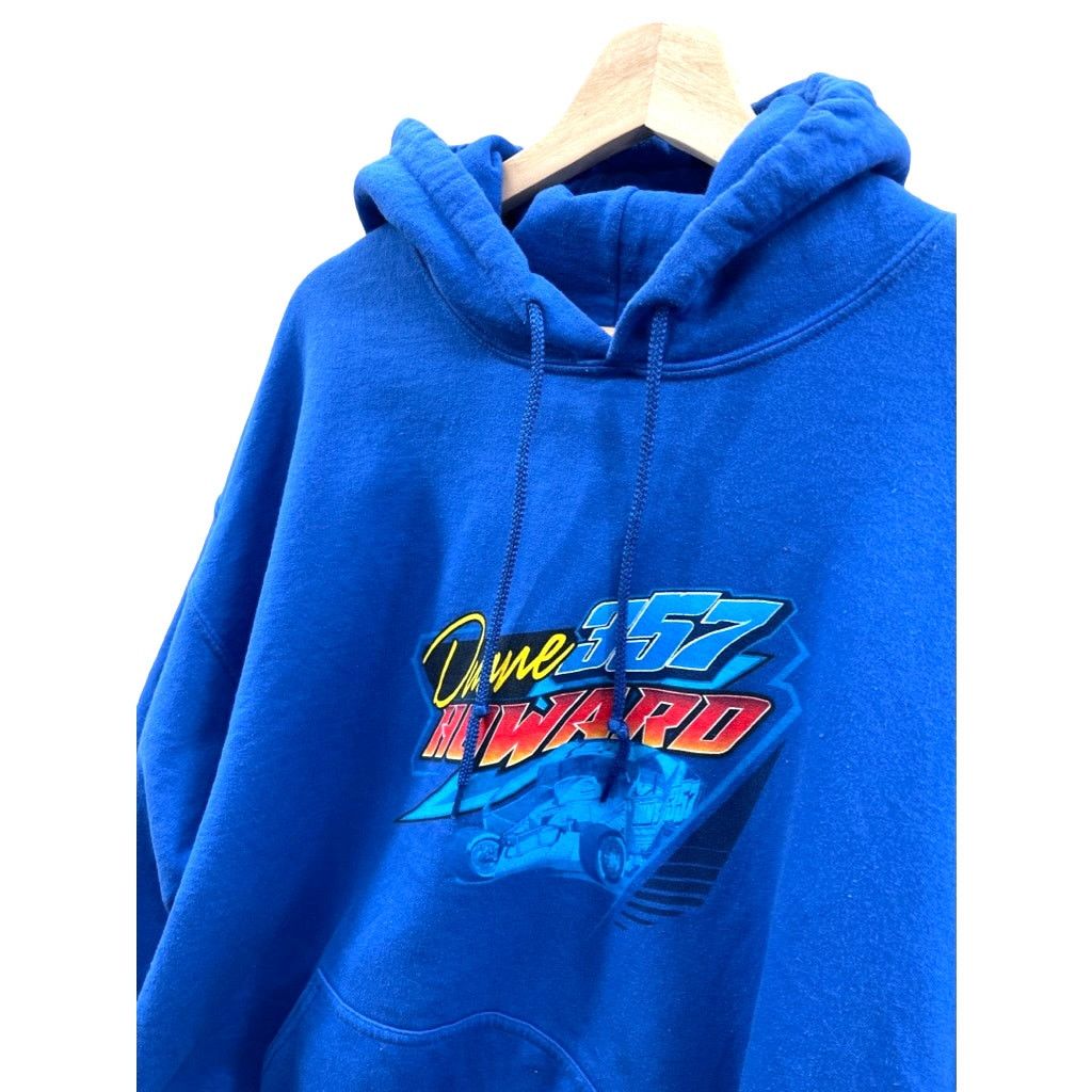 Gildan × Vintage Vintage 2000's Gildan Dwayne Howard #357 Motorsports Hoodie Size US XL / EU 56 / 4 - 5 Thumbnail