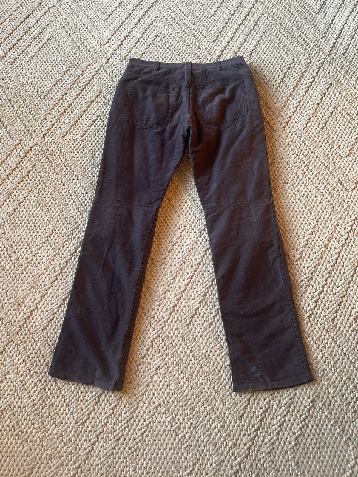 Number (N)ine Number (N)ine AW12 dark navy bootcut heavyweight pants Size US 33 - 3 Thumbnail