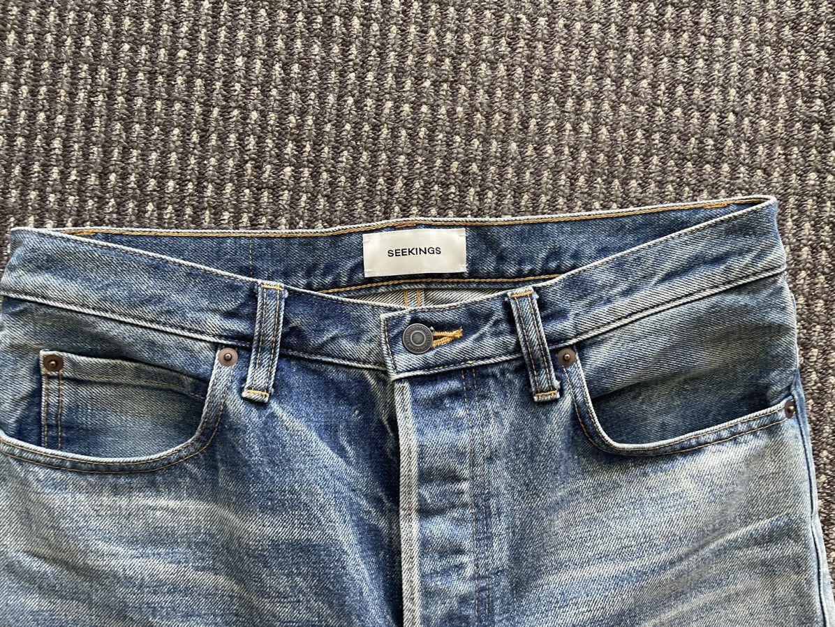 Seekings Seekings 22AW Washed Jeans Size US 30 / EU 46 - 3 Thumbnail